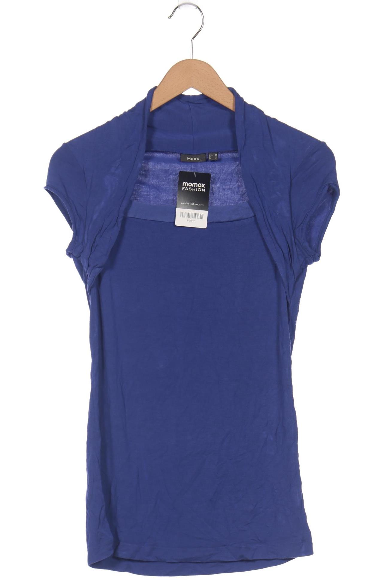 

Mexx Damen T-Shirt, blau, Gr. 38
