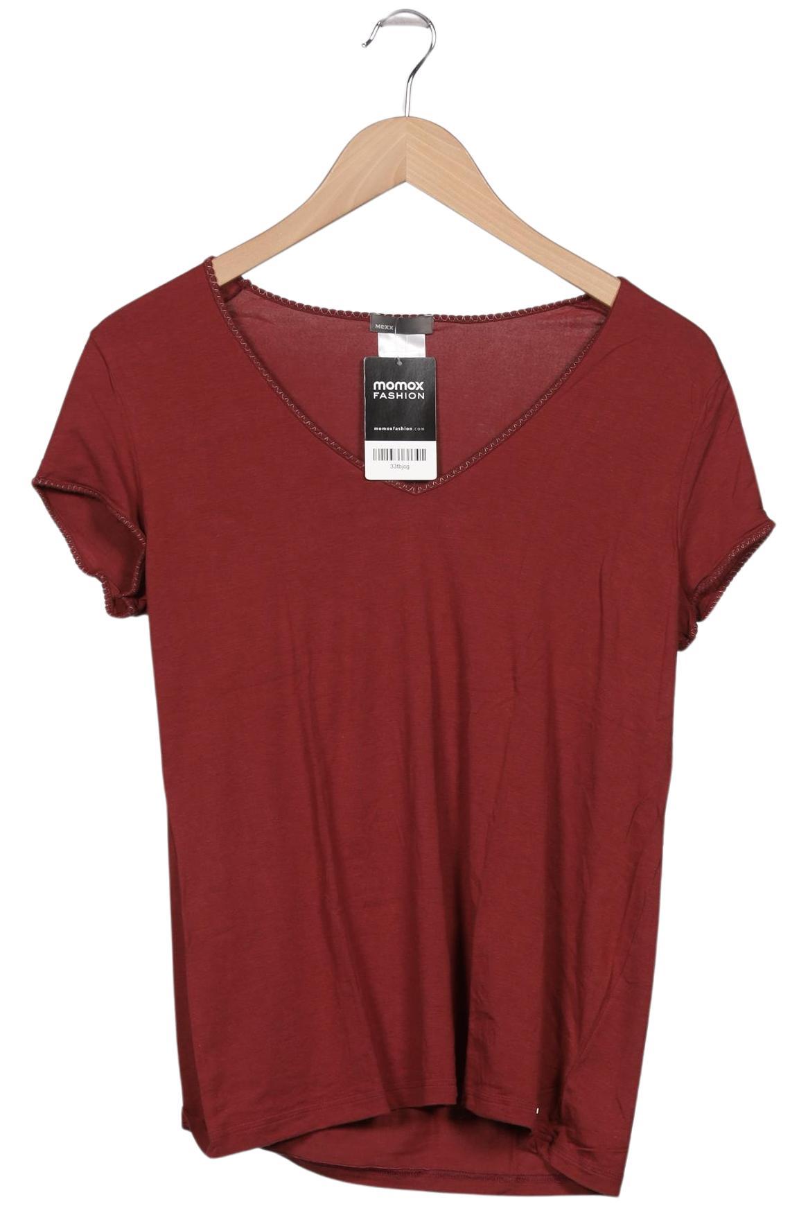 

Mexx Damen T-Shirt, bordeaux, Gr. 40
