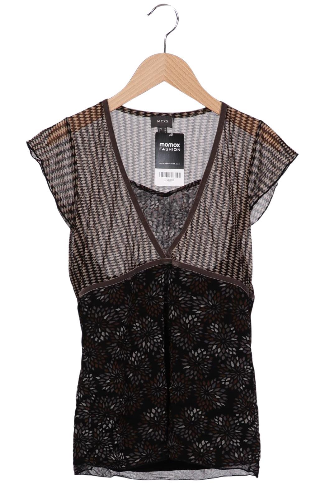 

Mexx Damen T-Shirt, schwarz, Gr. 38