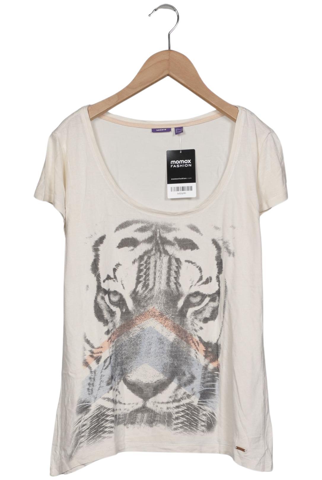 

Mexx Damen T-Shirt, cremeweiß, Gr. 36