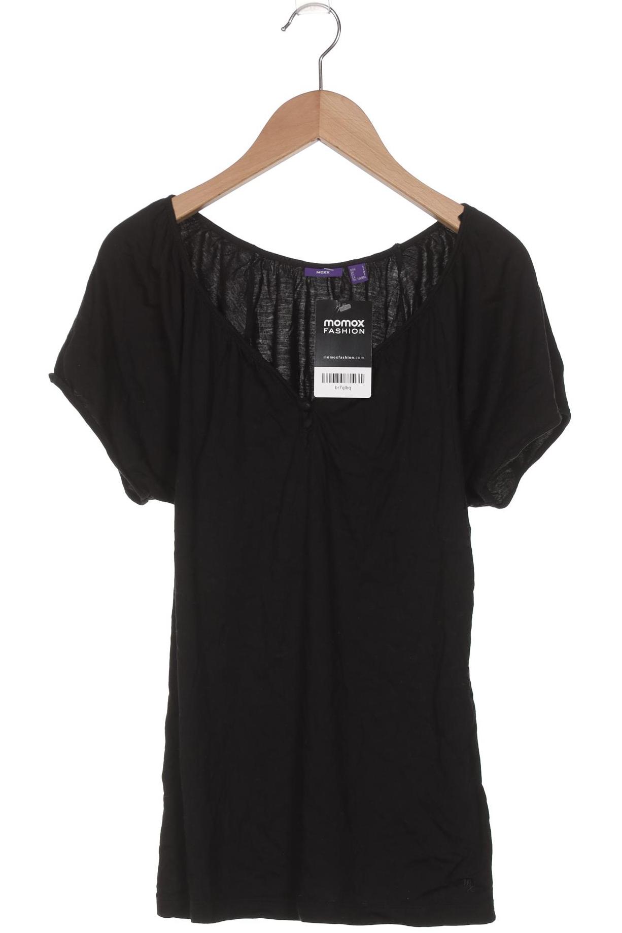 

Mexx Damen T-Shirt, schwarz, Gr. 36