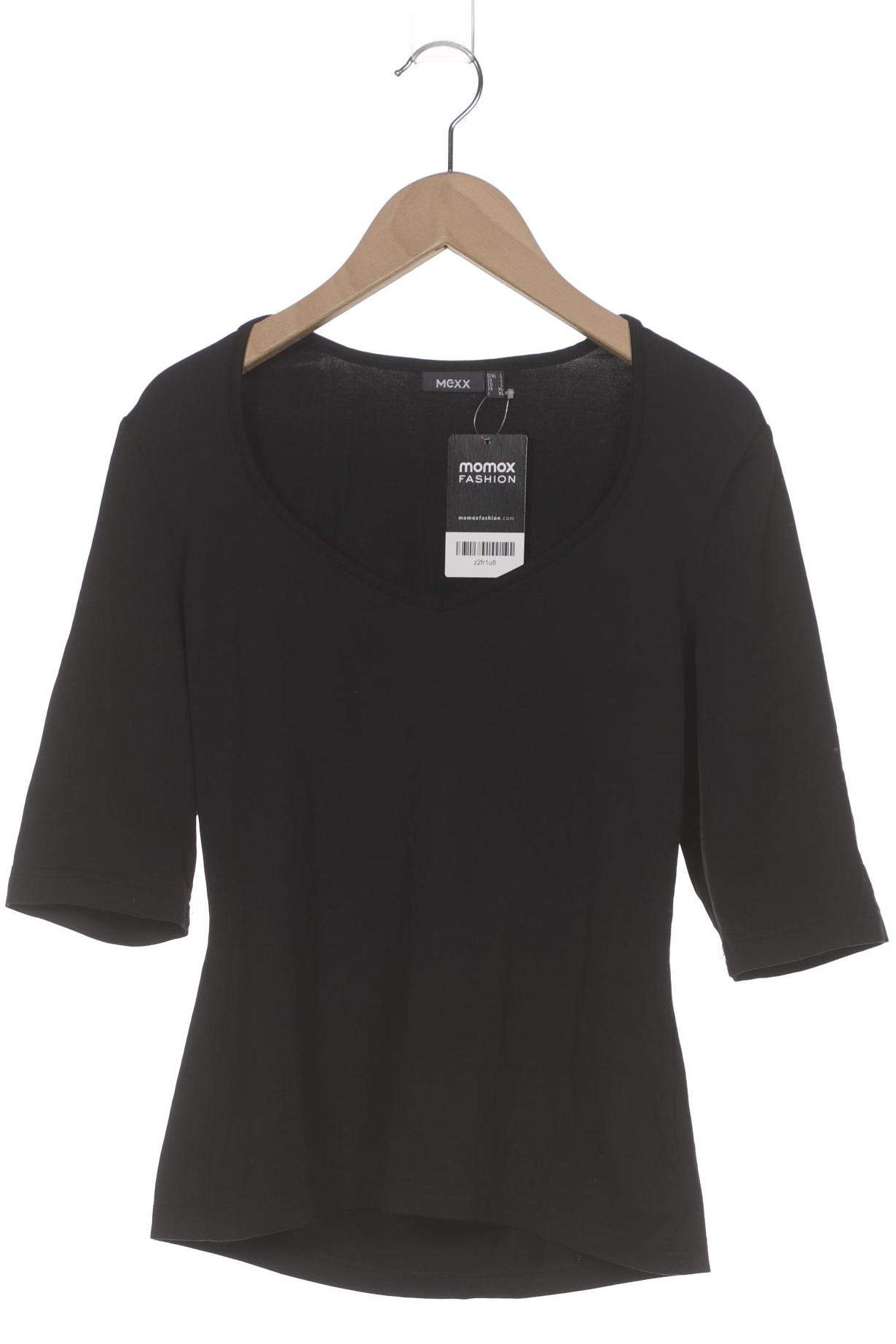 

Mexx Damen T-Shirt, schwarz, Gr. 42