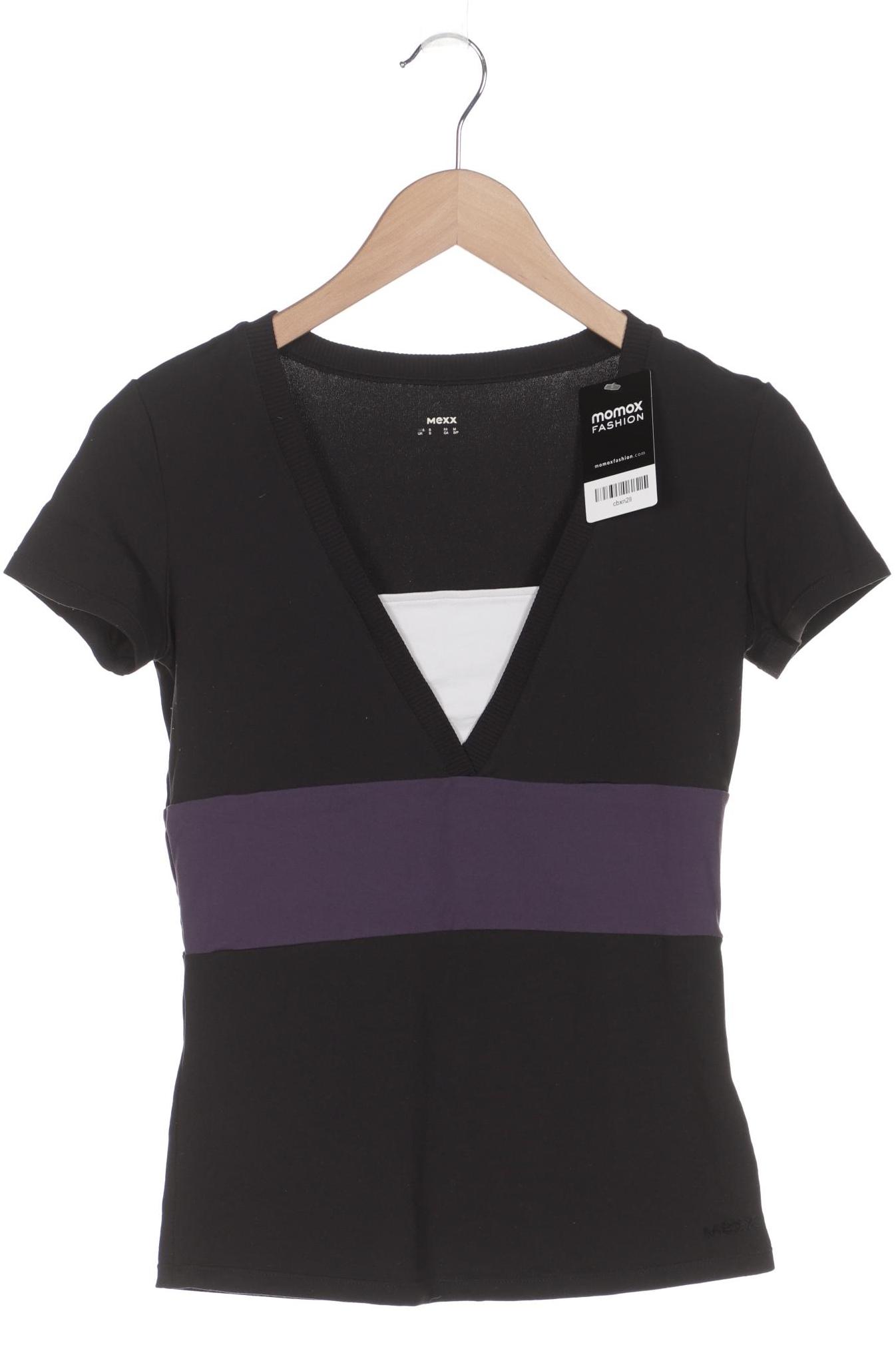 

Mexx Damen T-Shirt, schwarz, Gr. 36