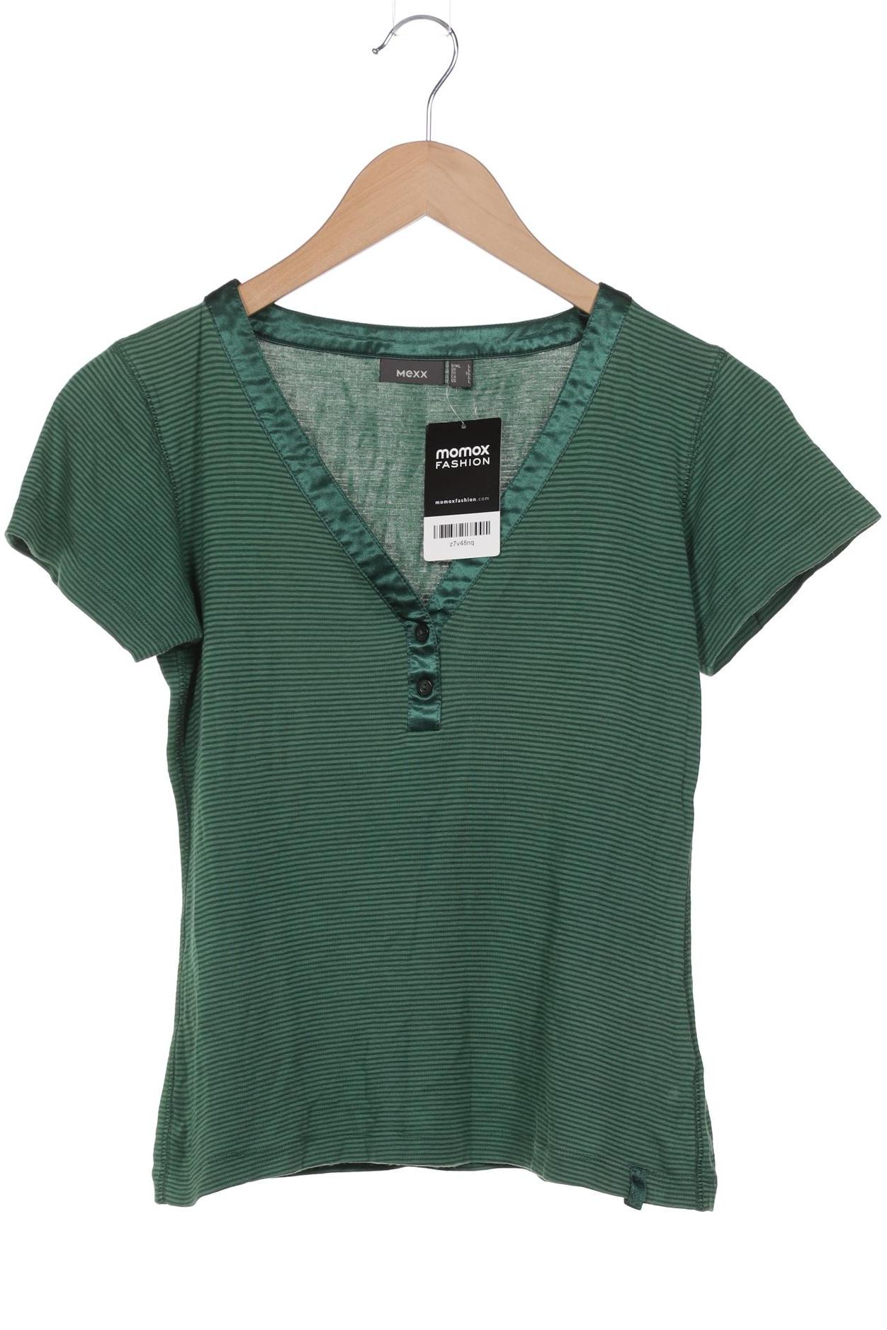 

Mexx Damen T-Shirt, grün, Gr. 42