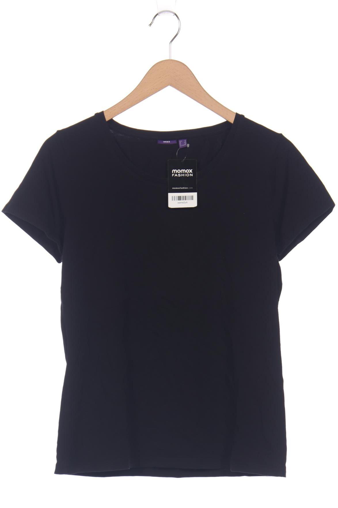 

Mexx Damen T-Shirt, schwarz, Gr. 44