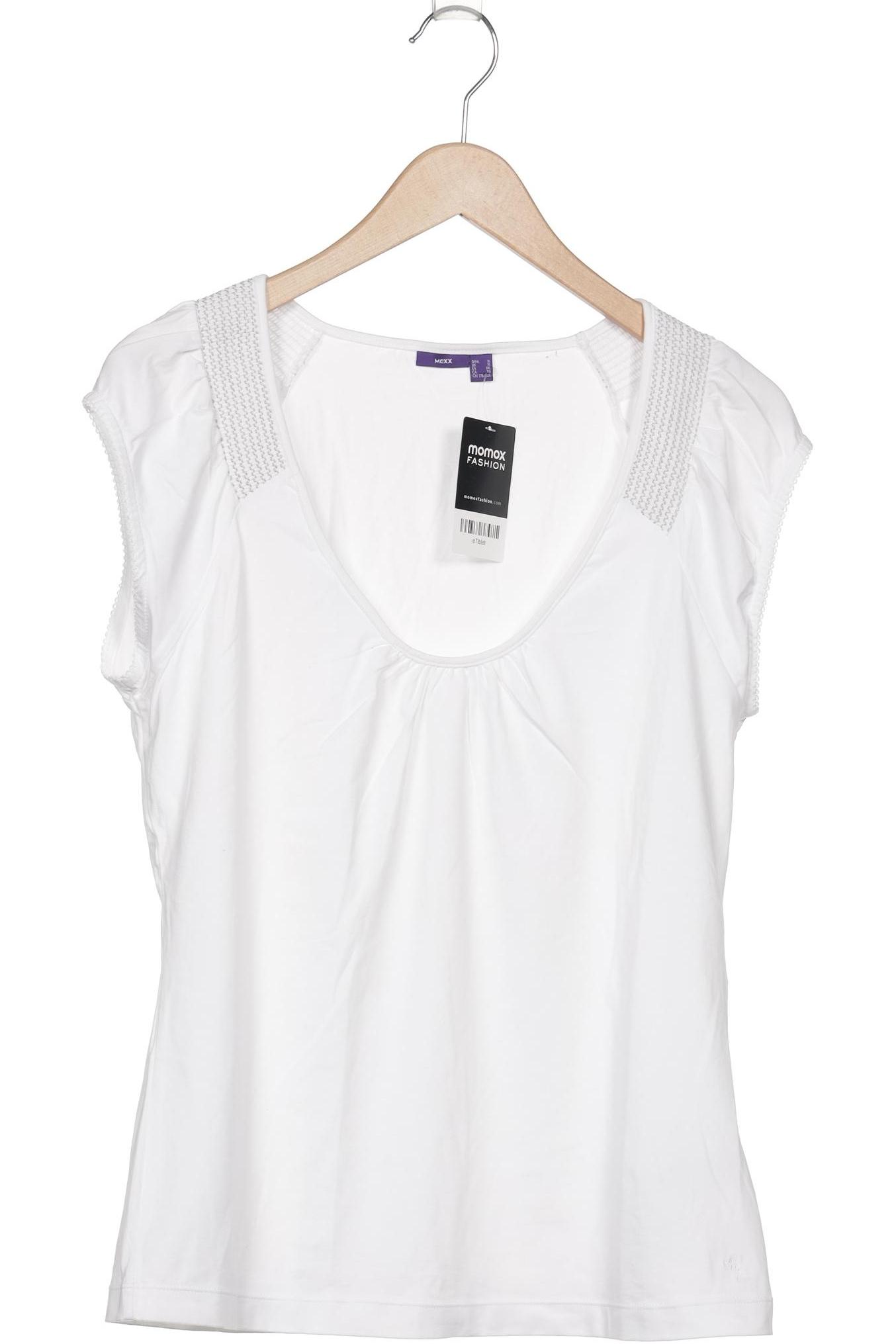 

Mexx Damen T-Shirt, weiß, Gr. 44