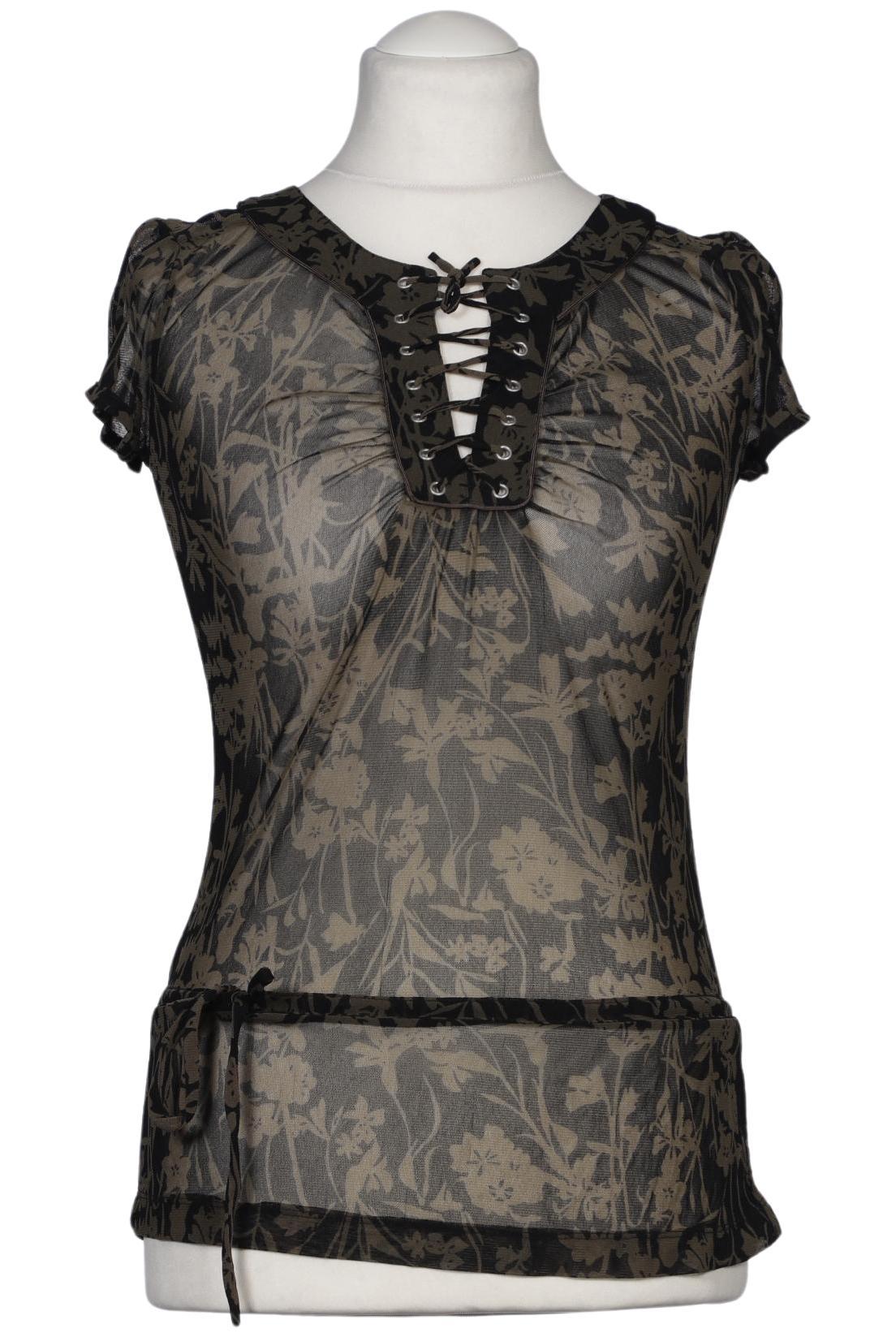 

Mexx Damen T-Shirt, schwarz, Gr. 38