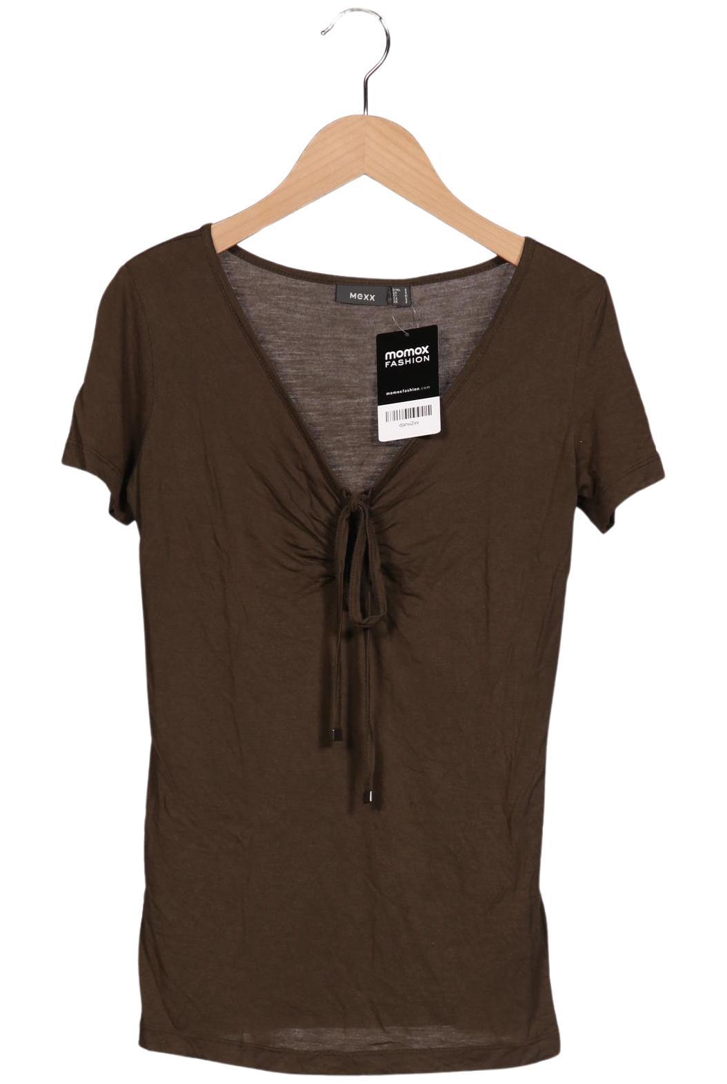

Mexx Damen T-Shirt, braun, Gr. 36