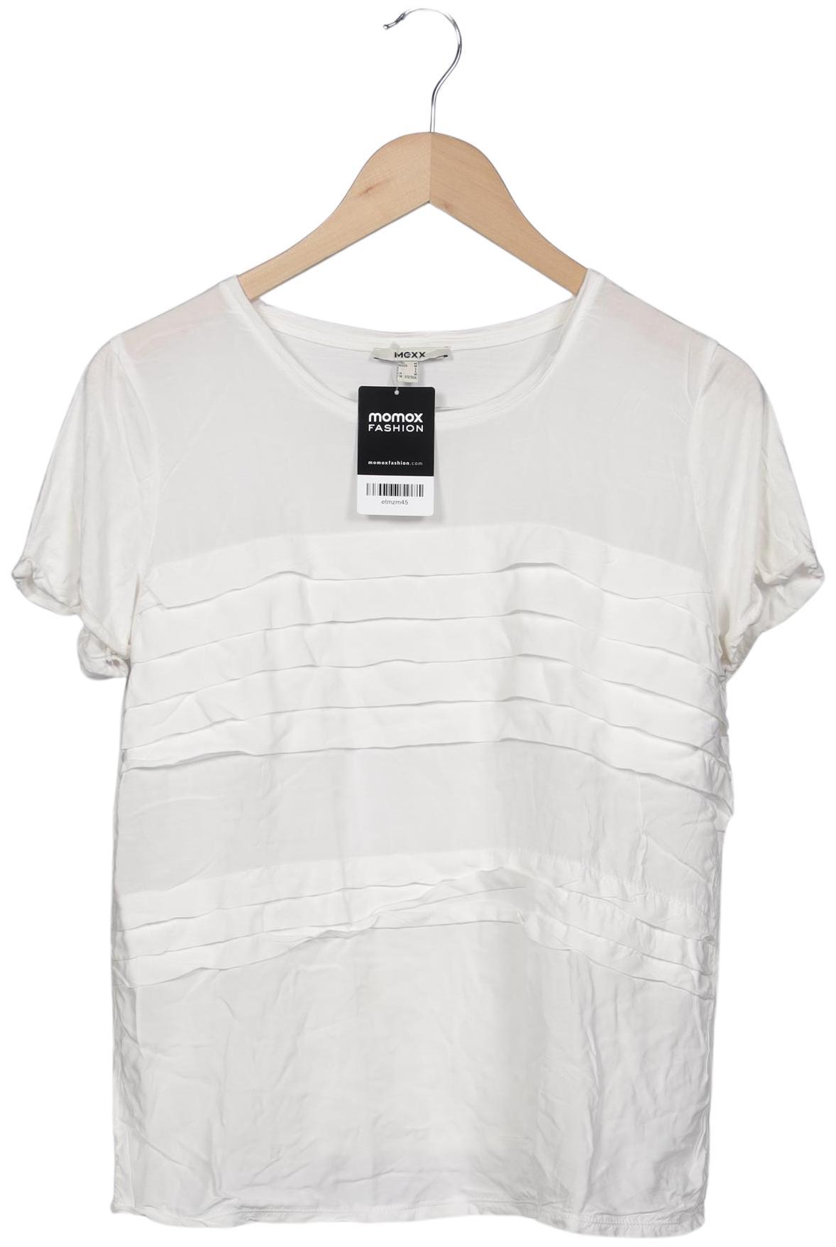 

Mexx Damen T-Shirt, weiß, Gr. 38