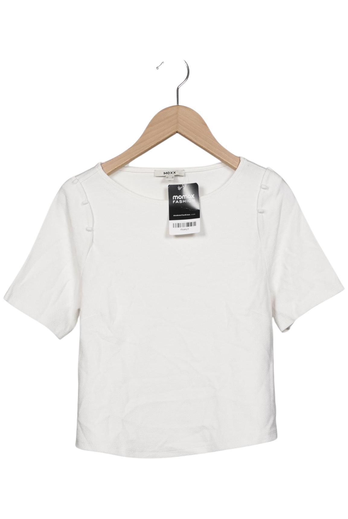 

Mexx Damen T-Shirt, weiß, Gr. 34