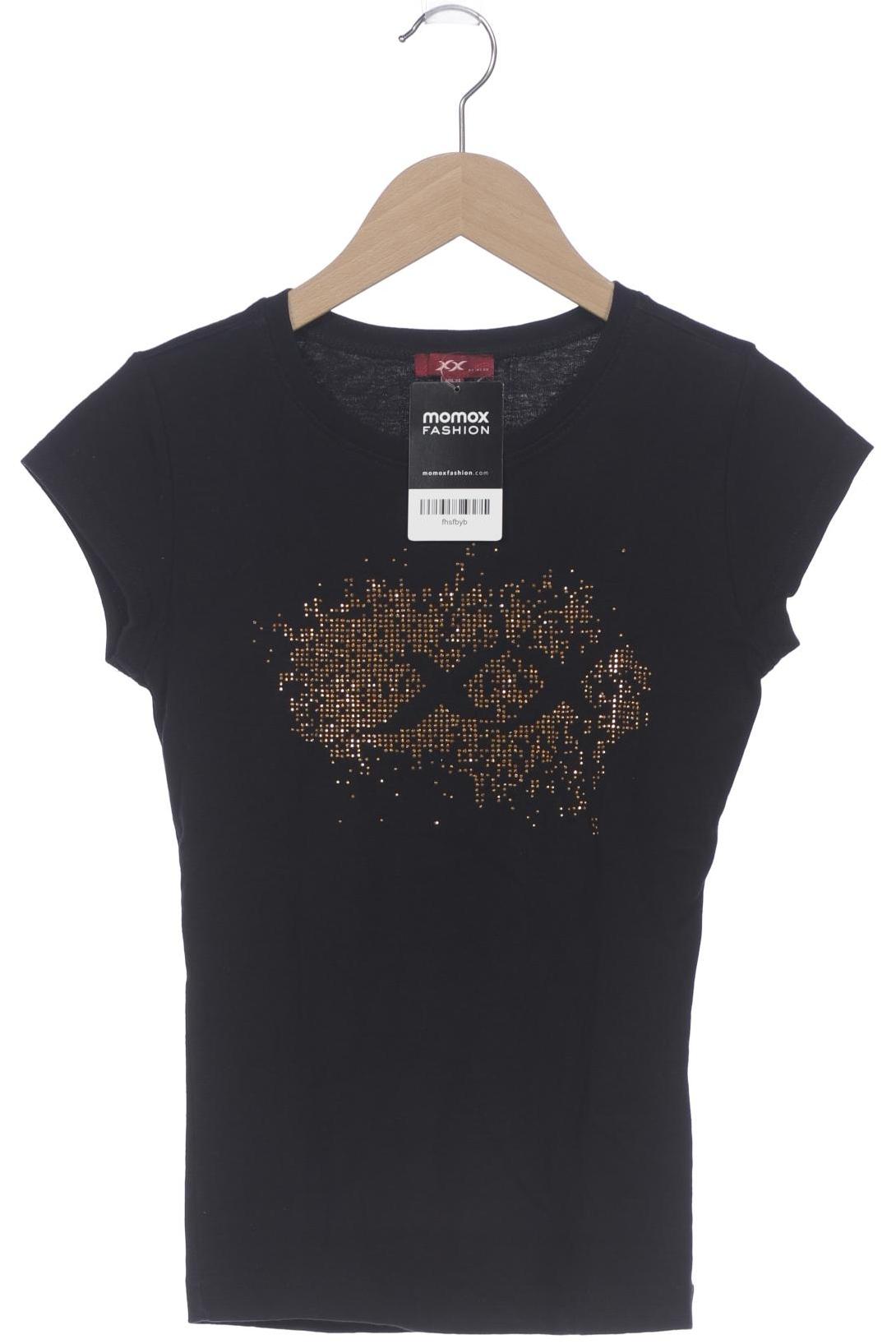 

Mexx Damen T-Shirt, schwarz, Gr. 34