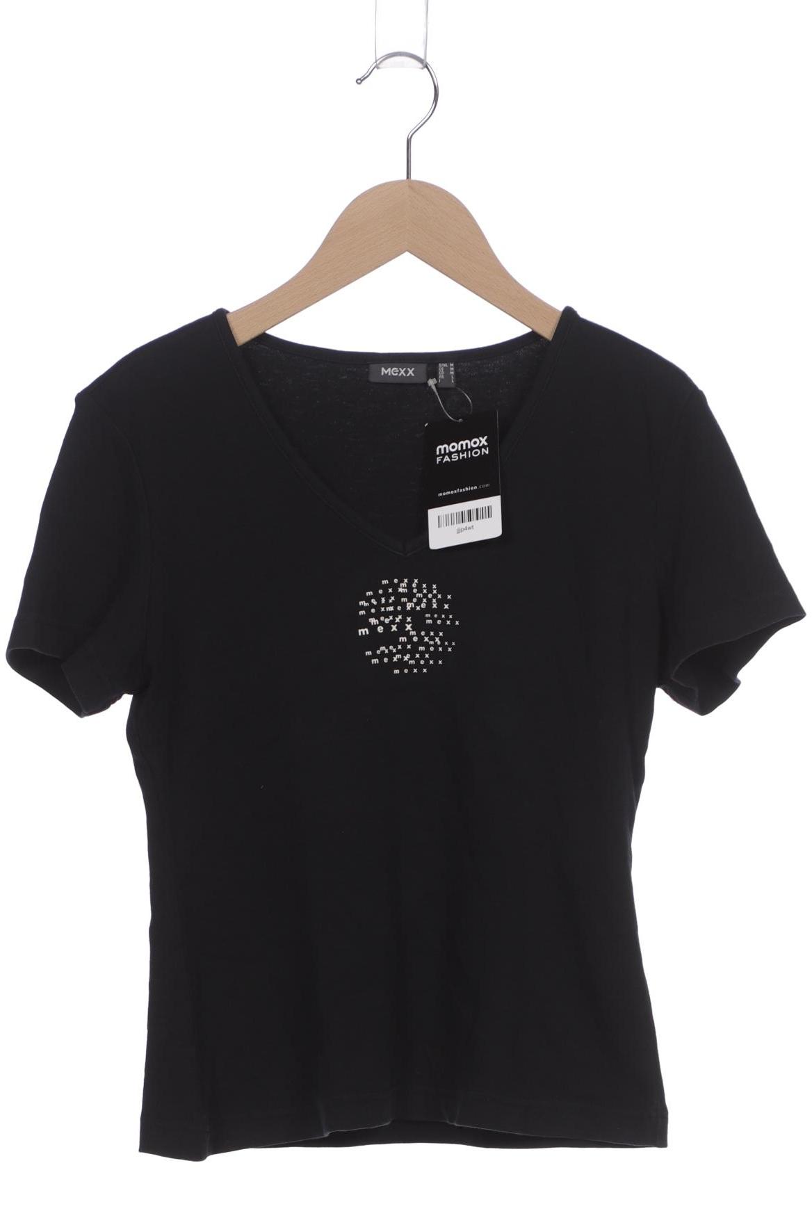 

Mexx Damen T-Shirt, schwarz, Gr. 38