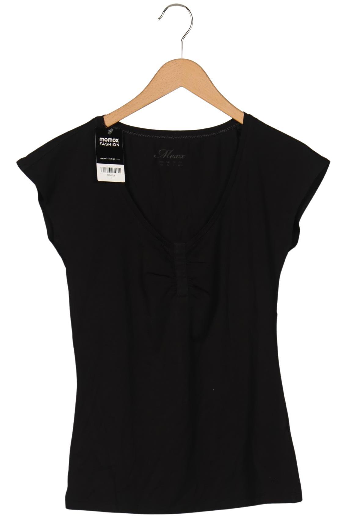 

Mexx Damen T-Shirt, schwarz, Gr. 38