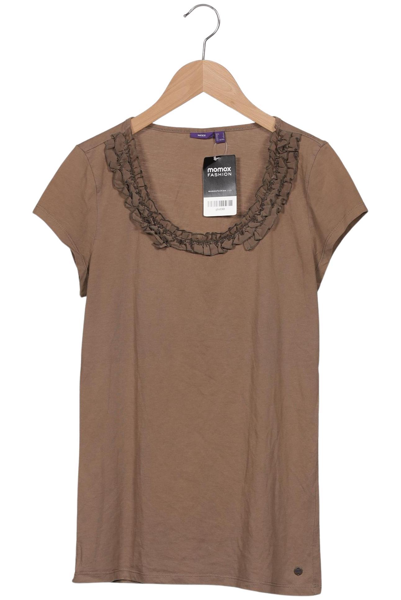

Mexx Damen T-Shirt, braun, Gr. 36