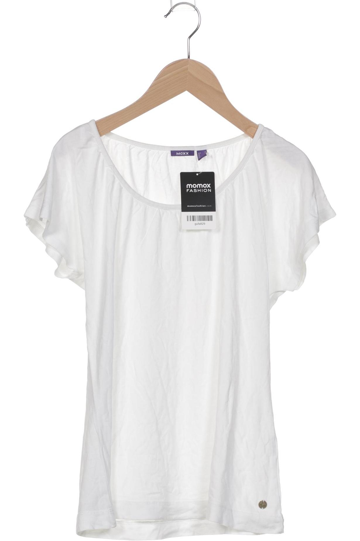 

Mexx Damen T-Shirt, weiß, Gr. 38