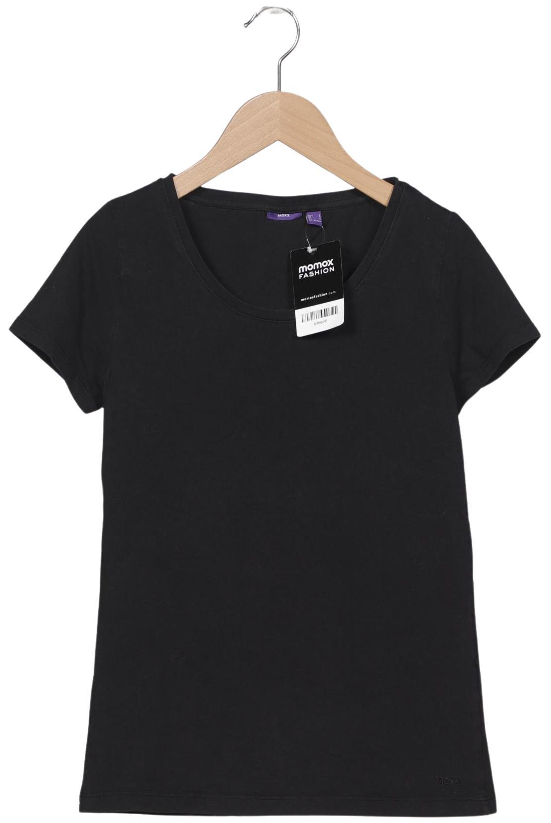 

Mexx Damen T-Shirt, schwarz, Gr. 36