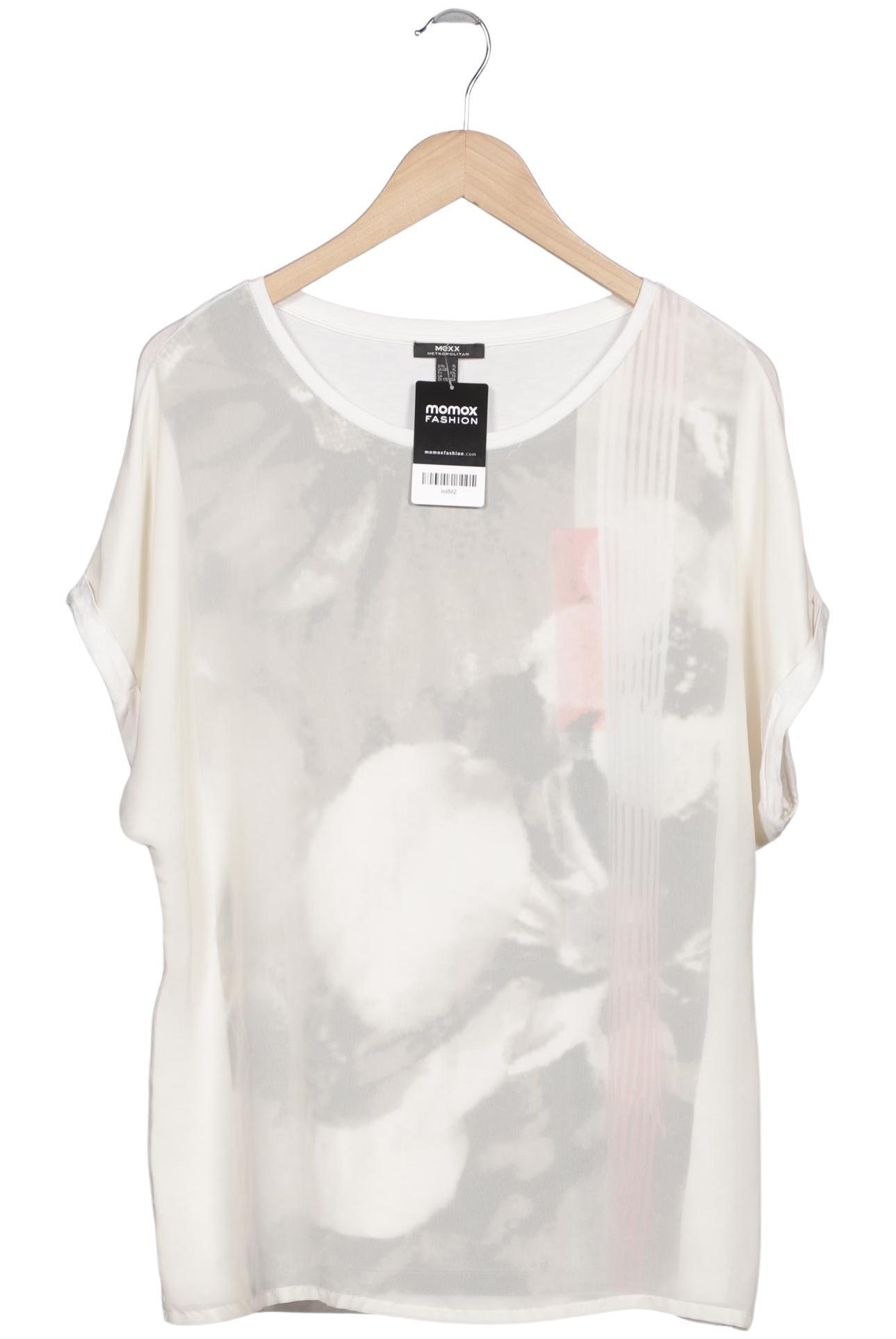 

Mexx Damen T-Shirt, cremeweiß, Gr. 44