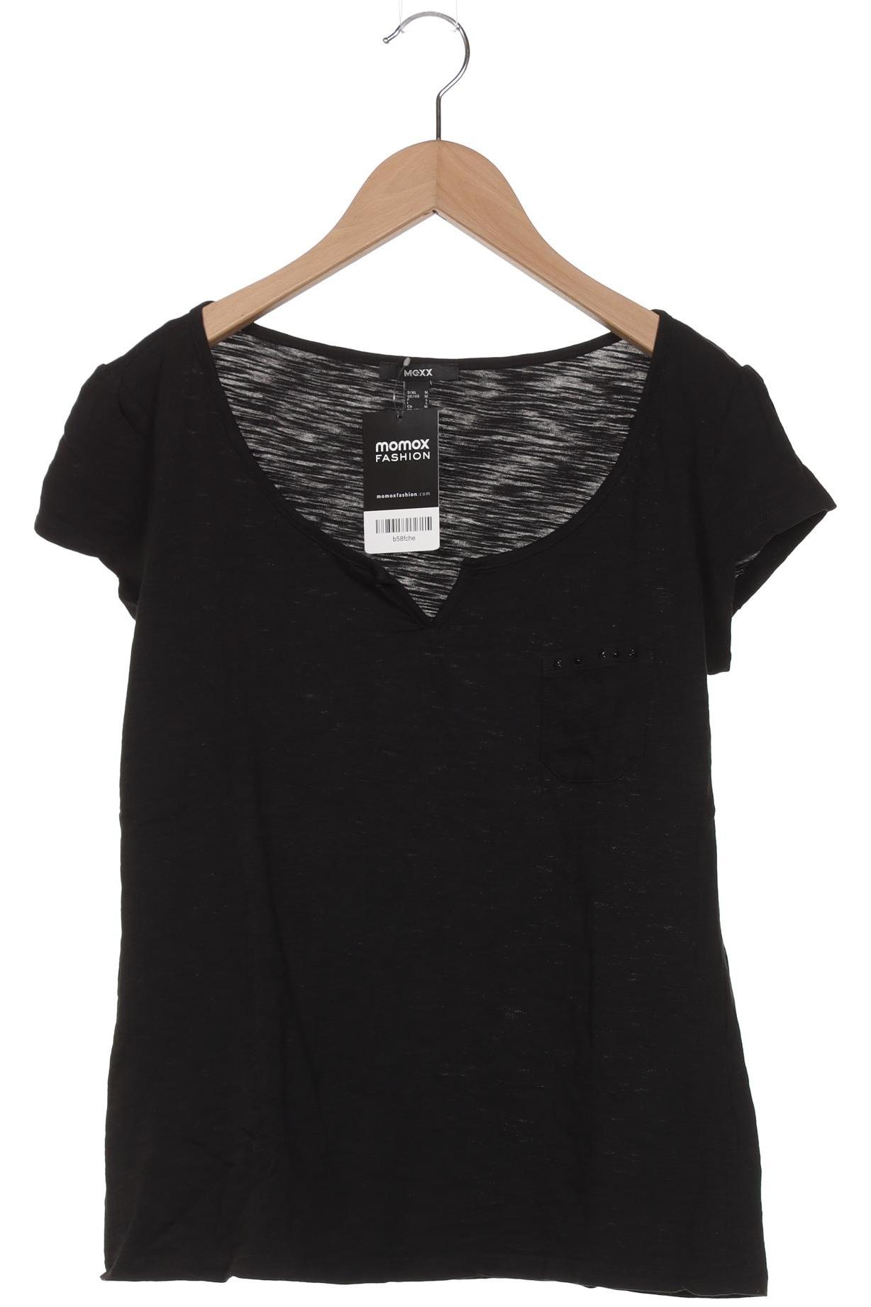 

Mexx Damen T-Shirt, schwarz, Gr. 38