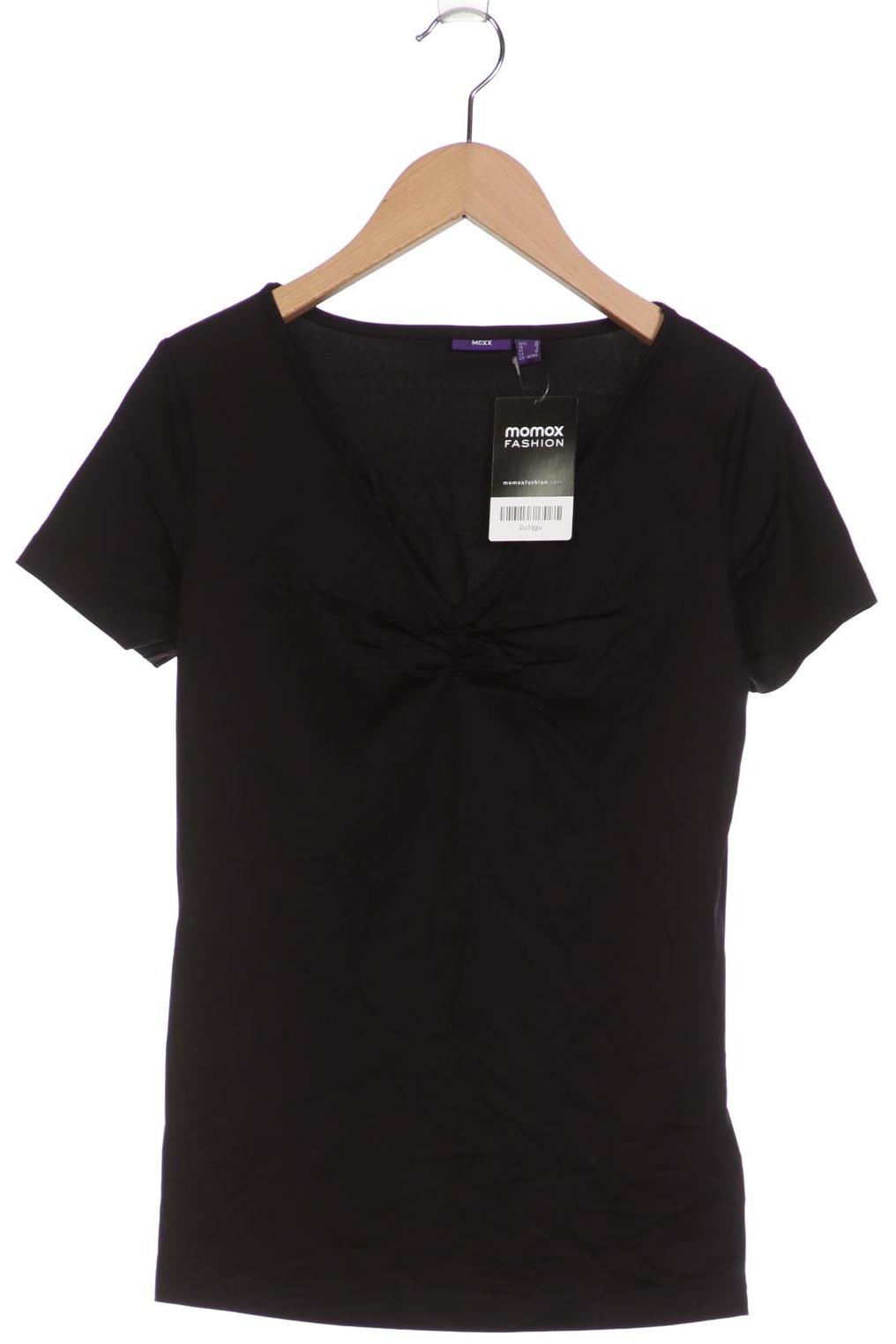 

Mexx Damen T-Shirt, schwarz, Gr. 34