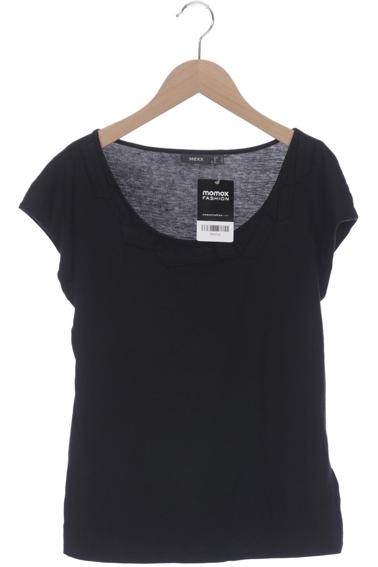 

Mexx Damen T-Shirt, schwarz, Gr. 42