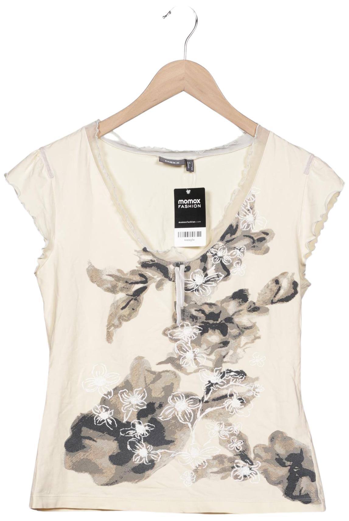 

Mexx Damen T-Shirt, cremeweiß, Gr. 42