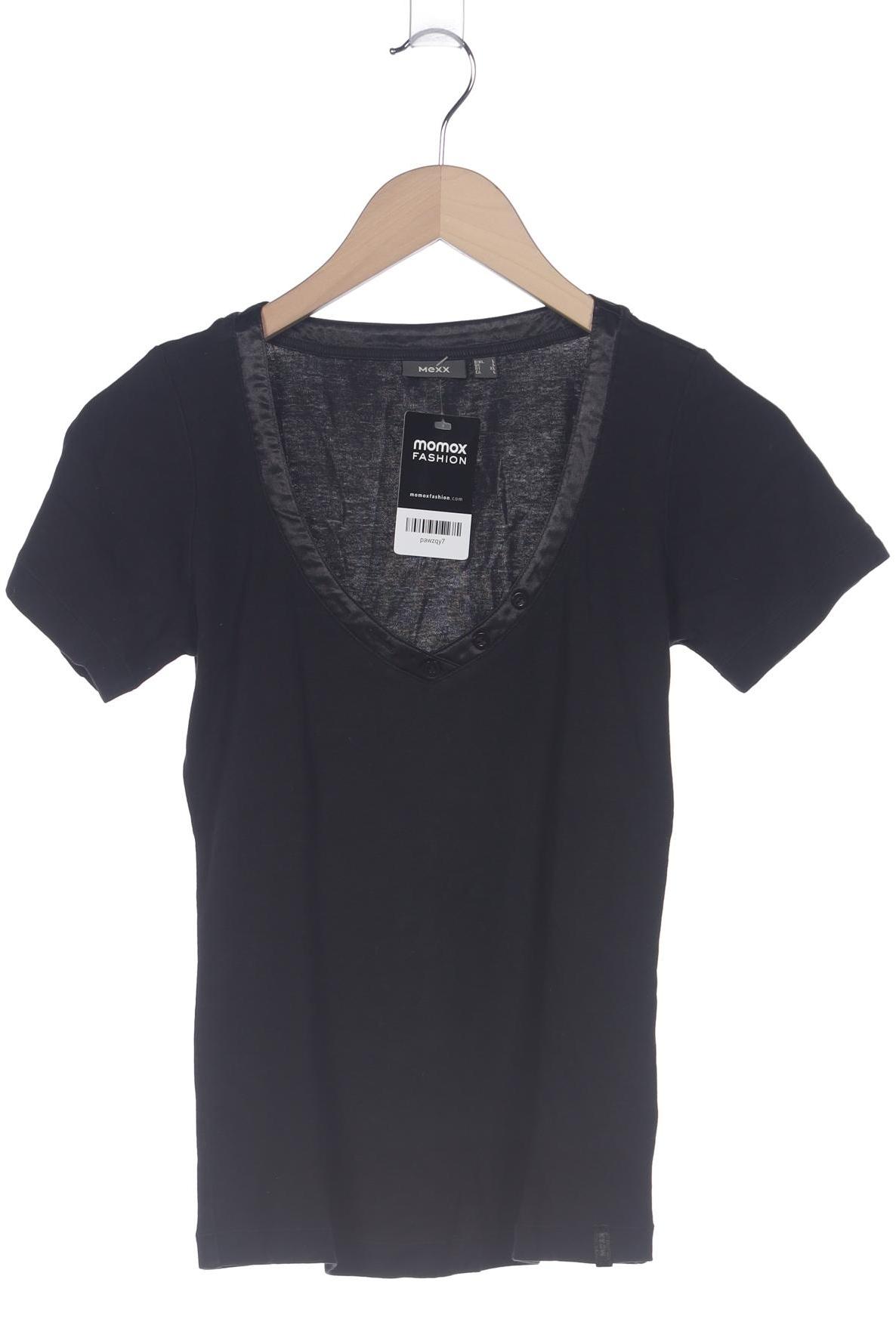 

Mexx Damen T-Shirt, schwarz, Gr. 42