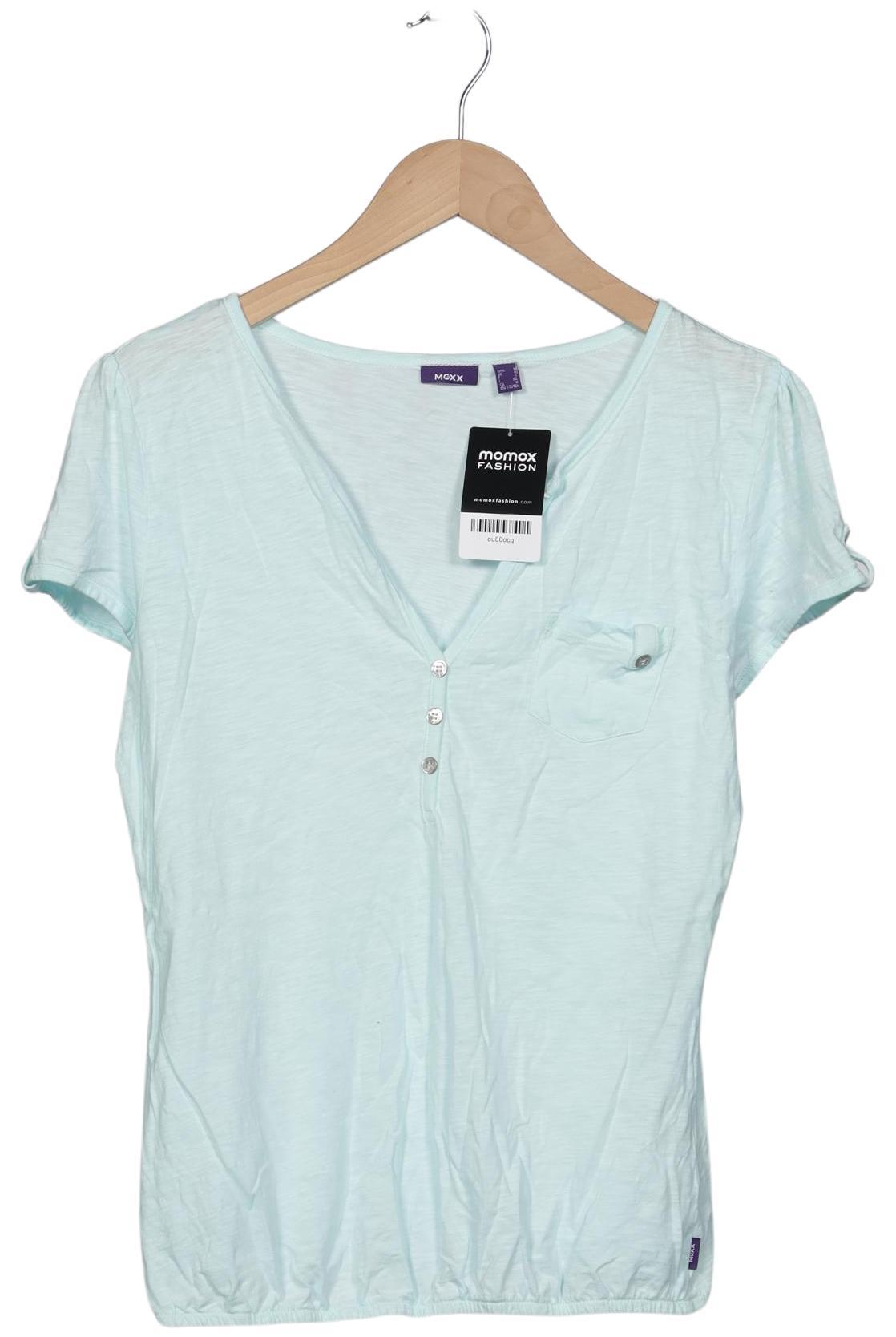 

Mexx Damen T-Shirt, türkis, Gr. 38