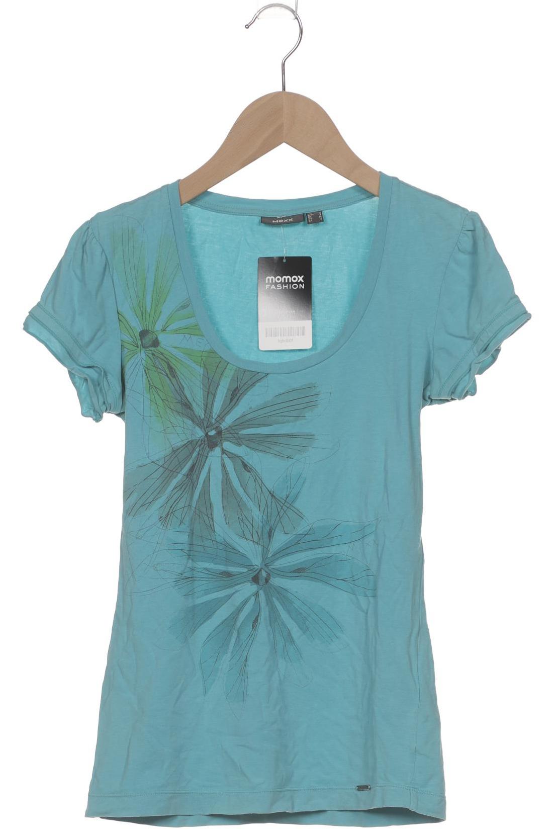 

Mexx Damen T-Shirt, blau, Gr. 36