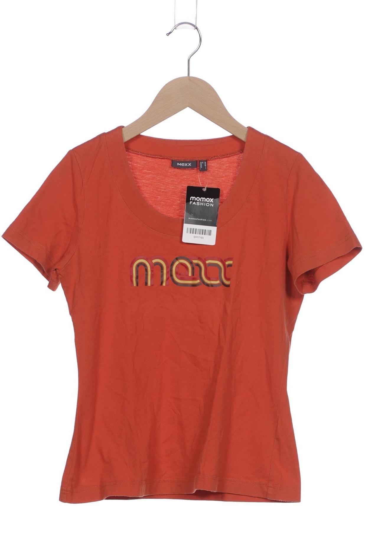 

Mexx Damen T-Shirt, orange, Gr. 38