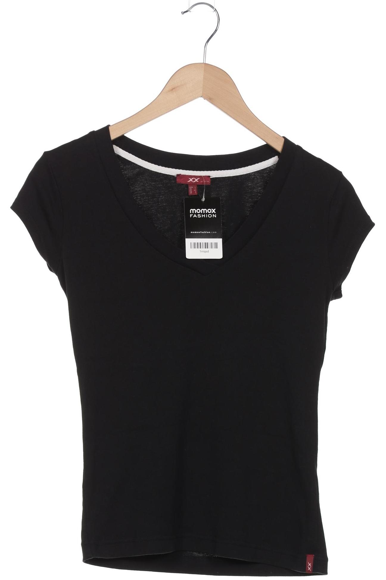 

Mexx Damen T-Shirt, schwarz, Gr. 42
