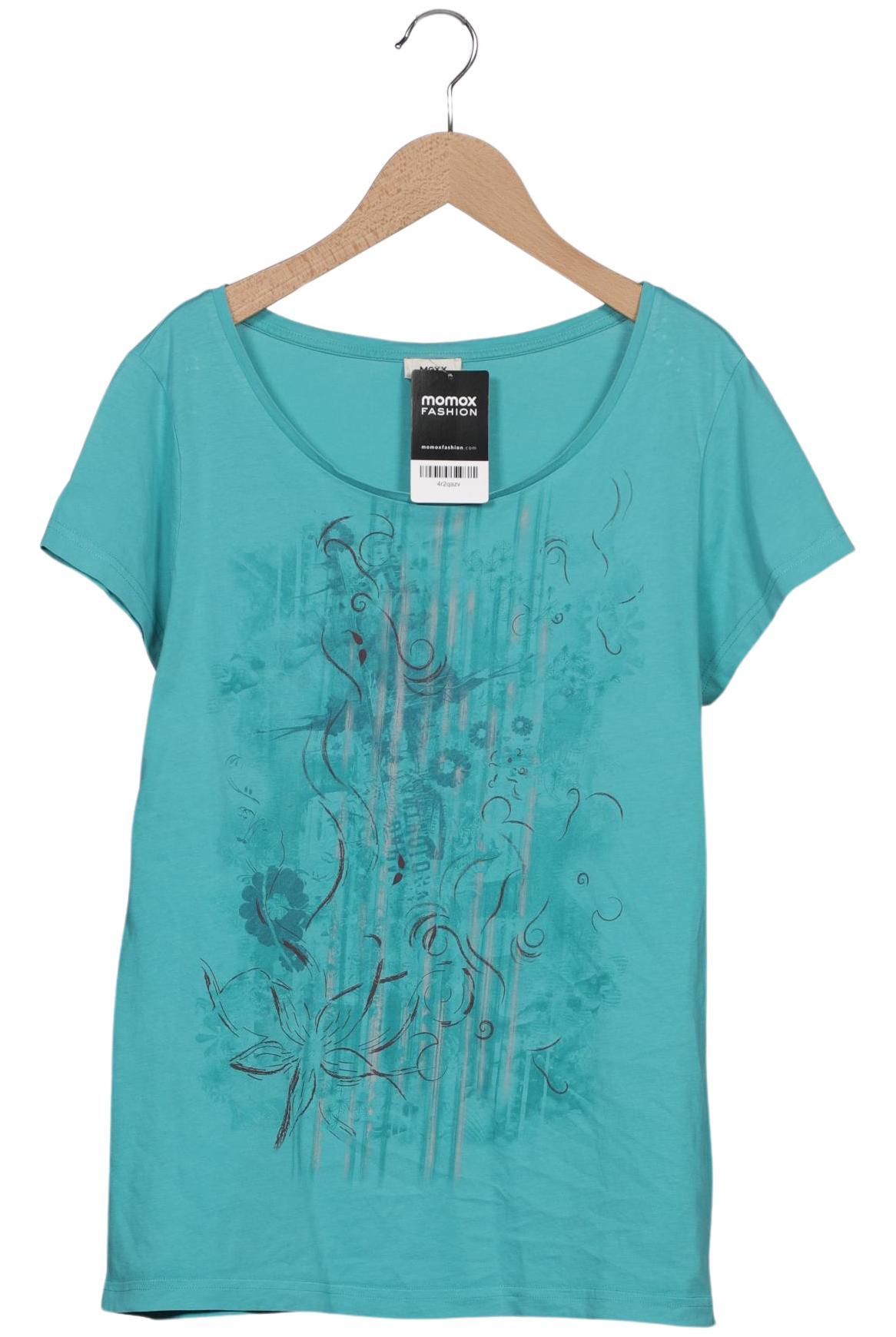 

Mexx Damen T-Shirt, türkis, Gr. 44