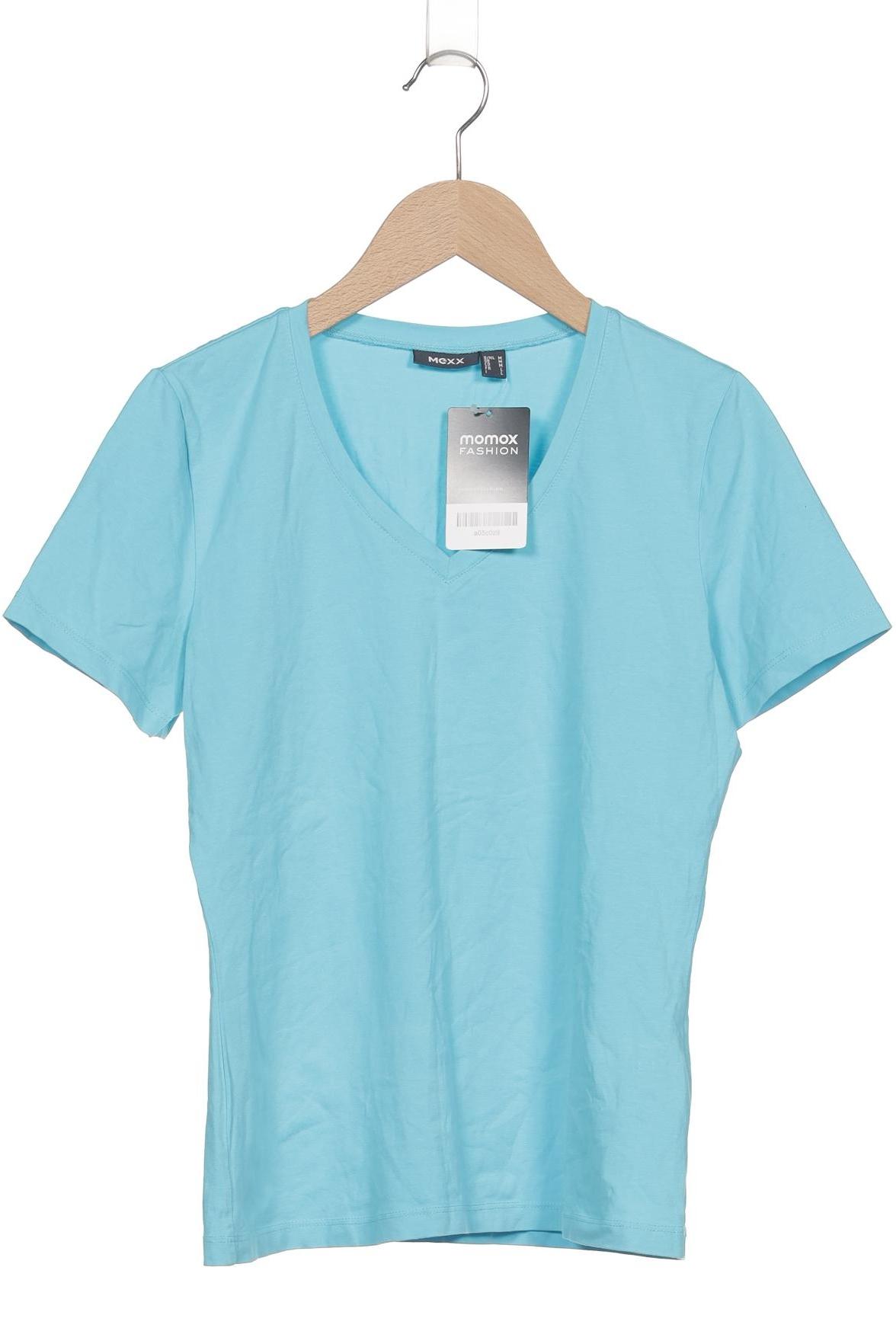 

Mexx Damen T-Shirt, blau, Gr. 38