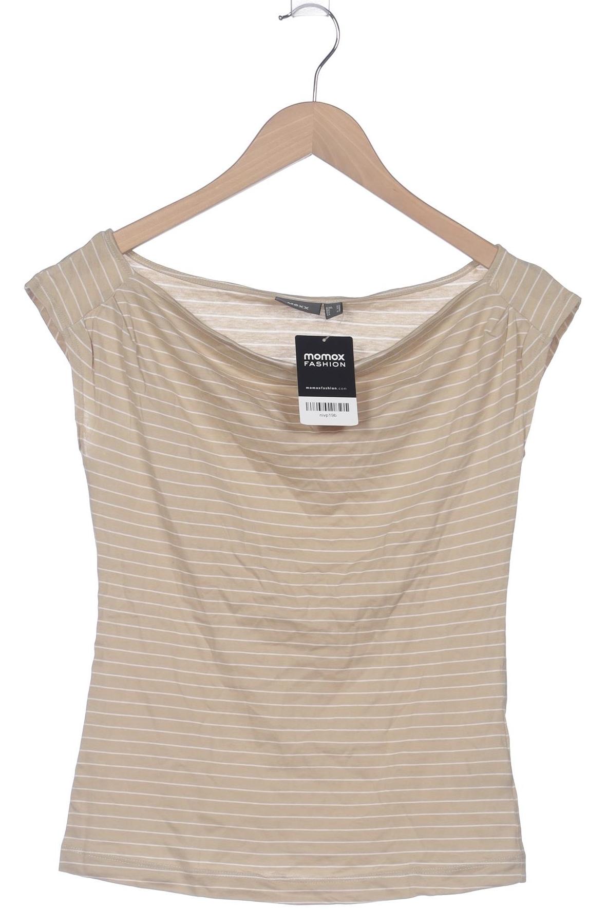 

Mexx Damen T-Shirt, beige, Gr. 34