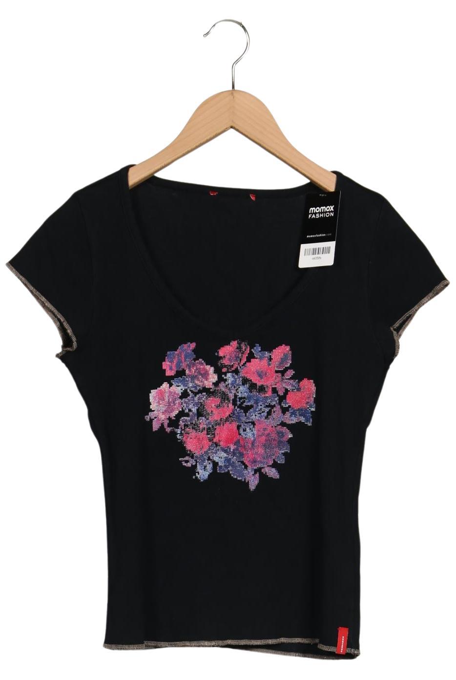 

Mexx Damen T-Shirt, schwarz, Gr. 36