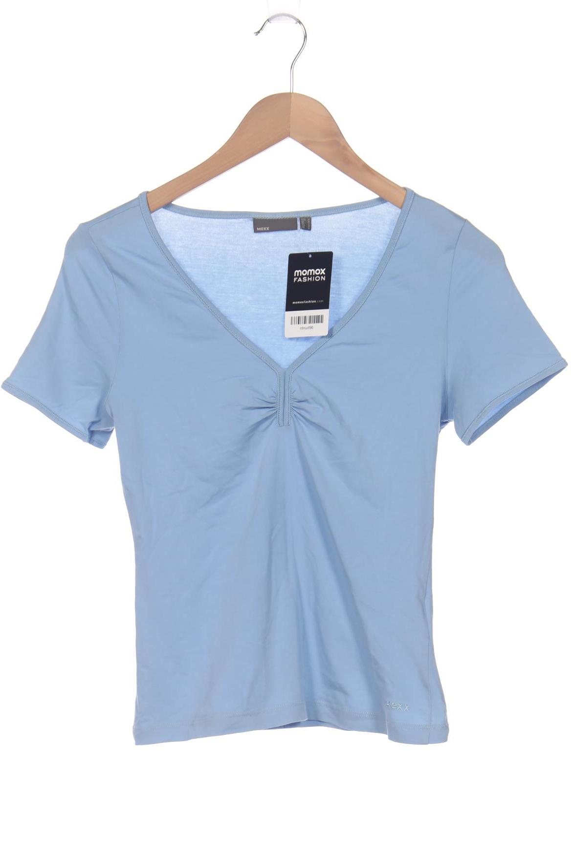 

Mexx Damen T-Shirt, hellblau, Gr. 38