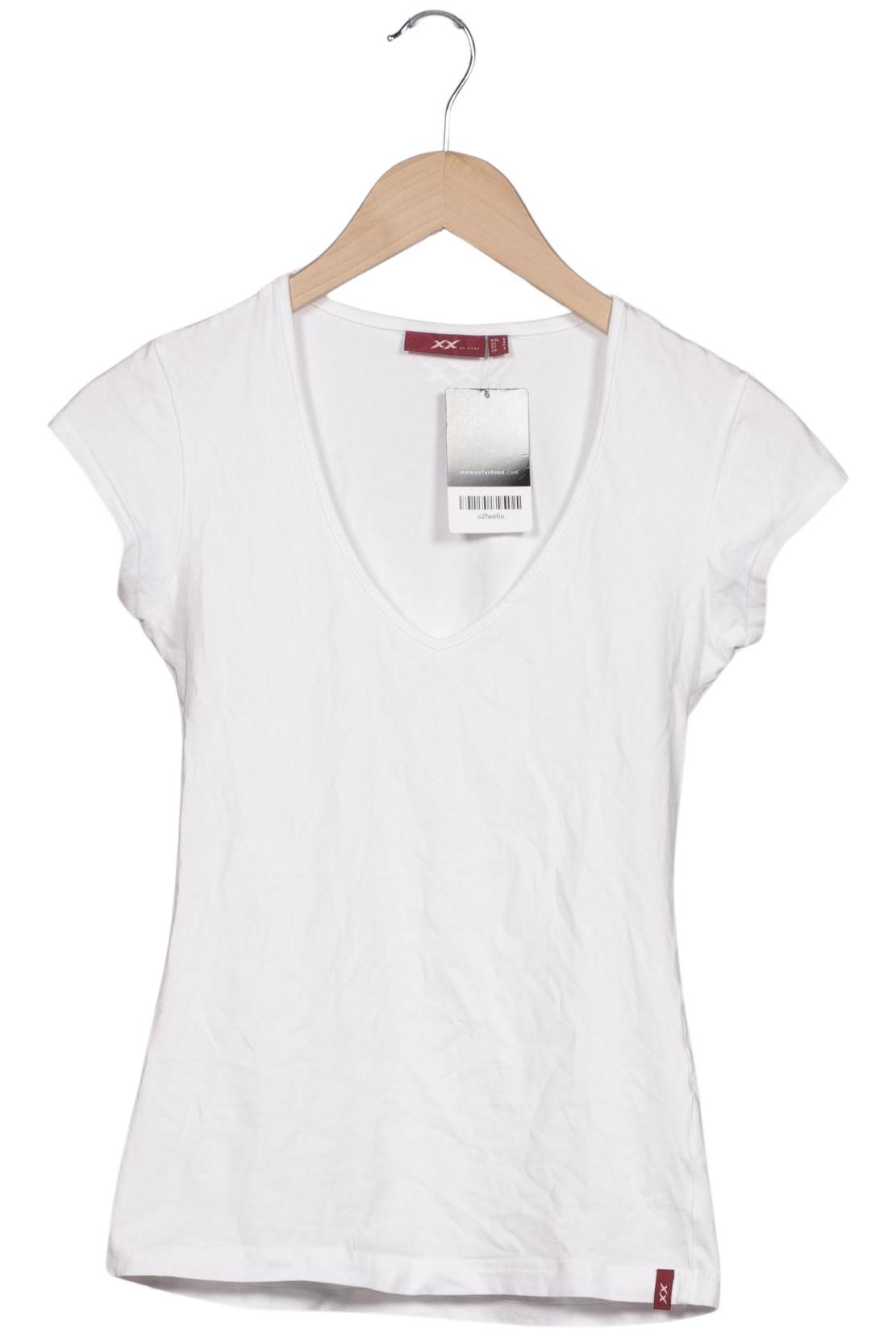 

Mexx Damen T-Shirt, weiß, Gr. 36