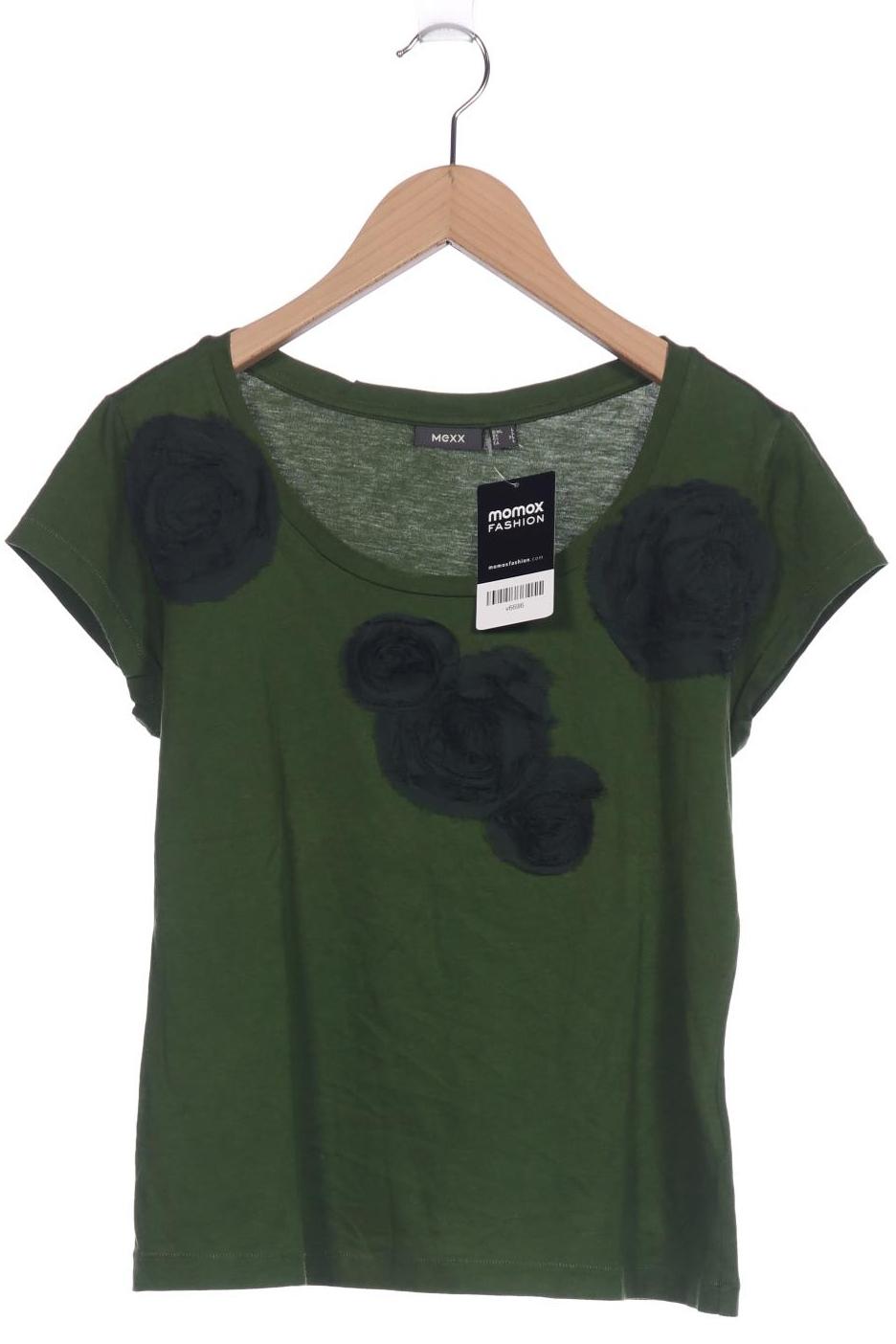

Mexx Damen T-Shirt, grün, Gr. 42