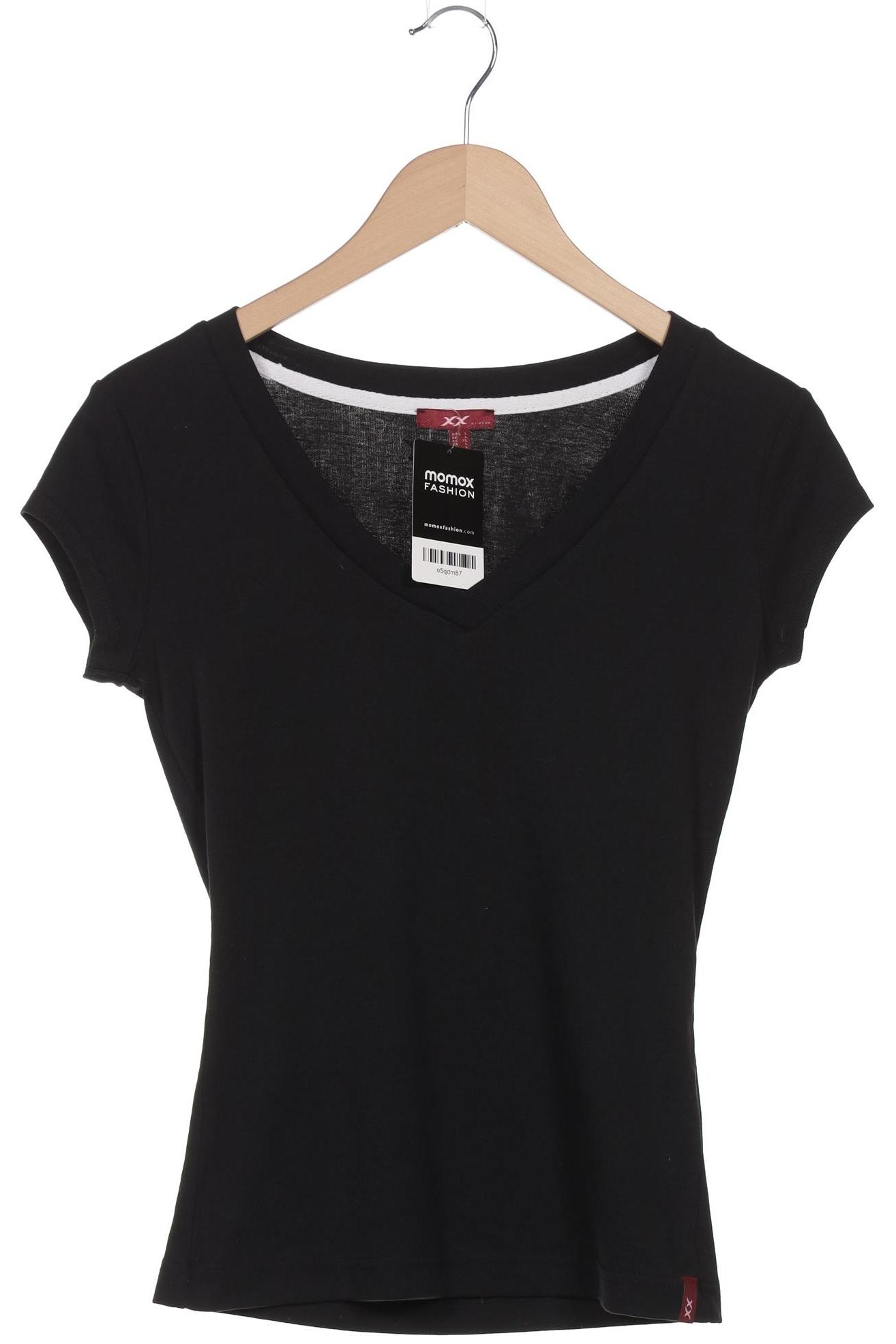 

Mexx Damen T-Shirt, schwarz, Gr. 42