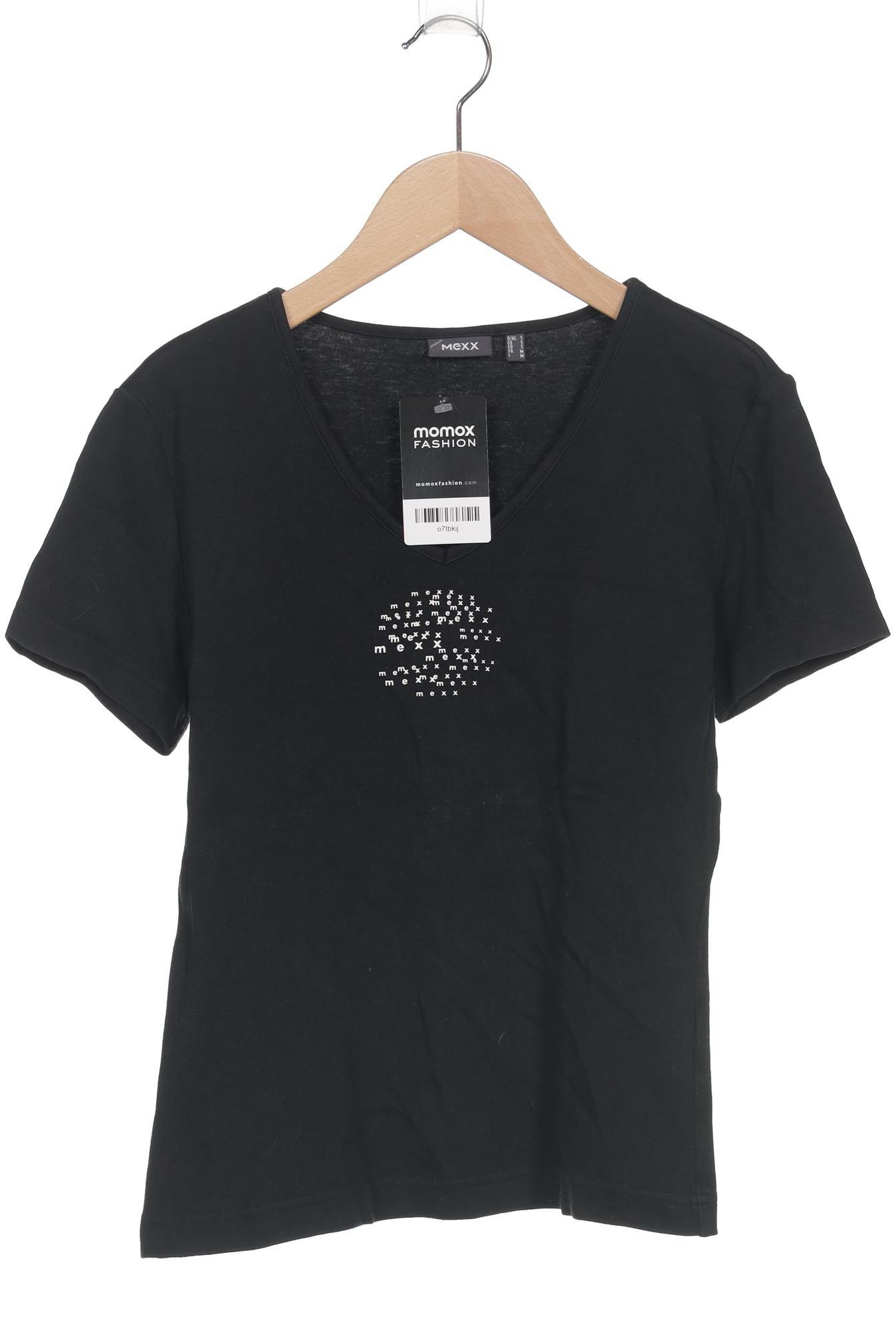 

Mexx Damen T-Shirt, schwarz, Gr. 36