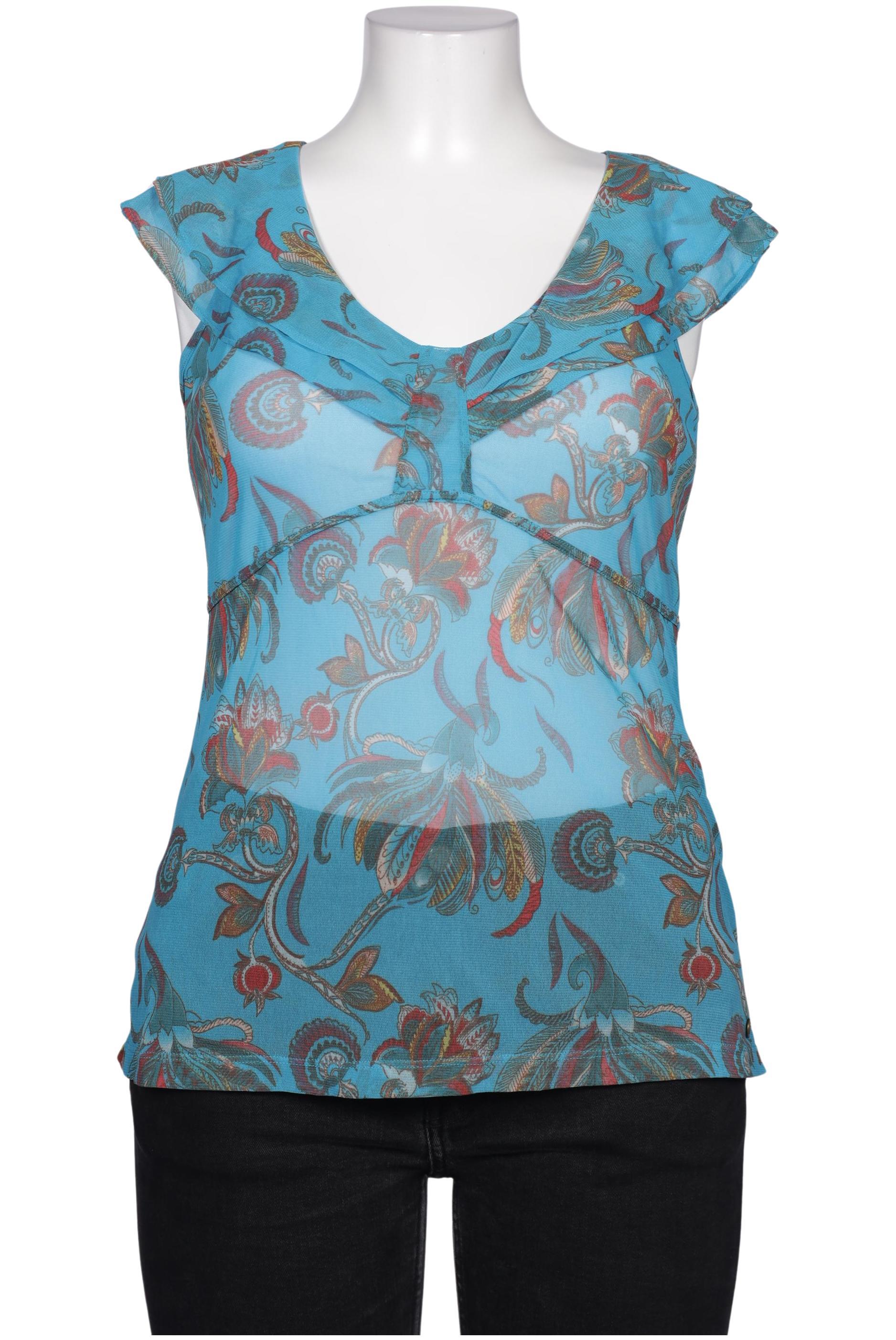 

Mexx Damen T-Shirt, blau, Gr. 44
