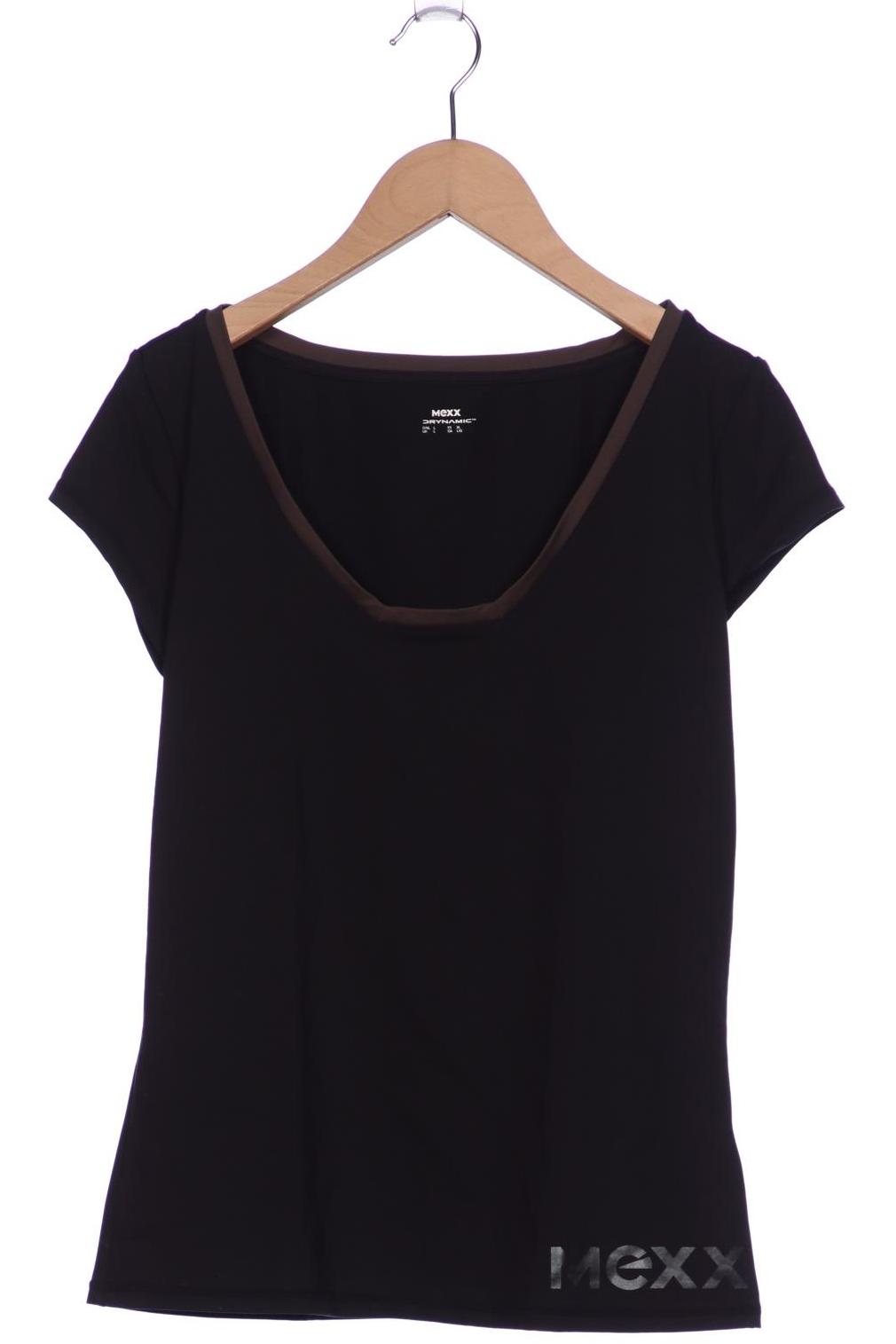 

Mexx Damen T-Shirt, schwarz, Gr. 42