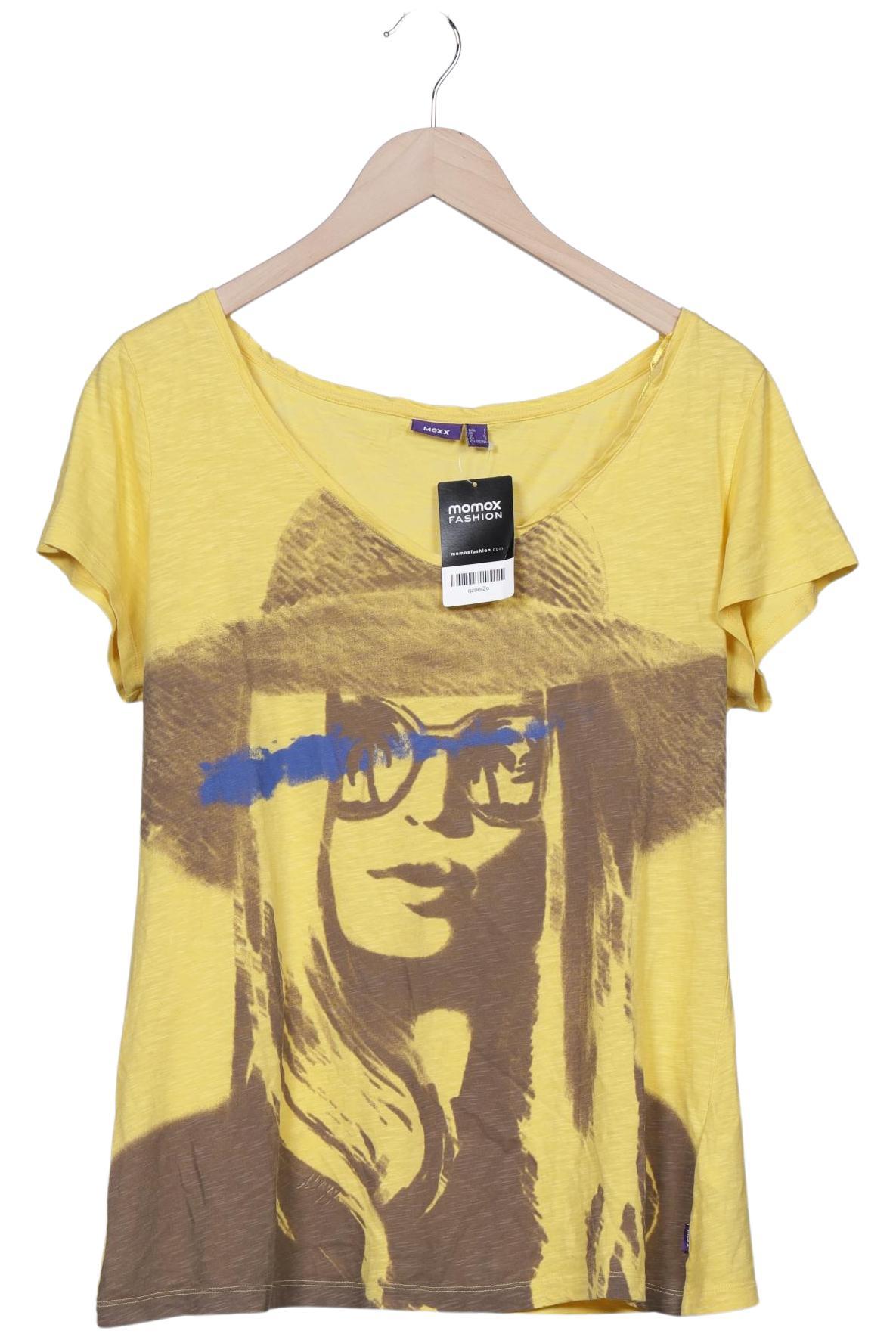 

Mexx Damen T-Shirt, gelb, Gr. 42