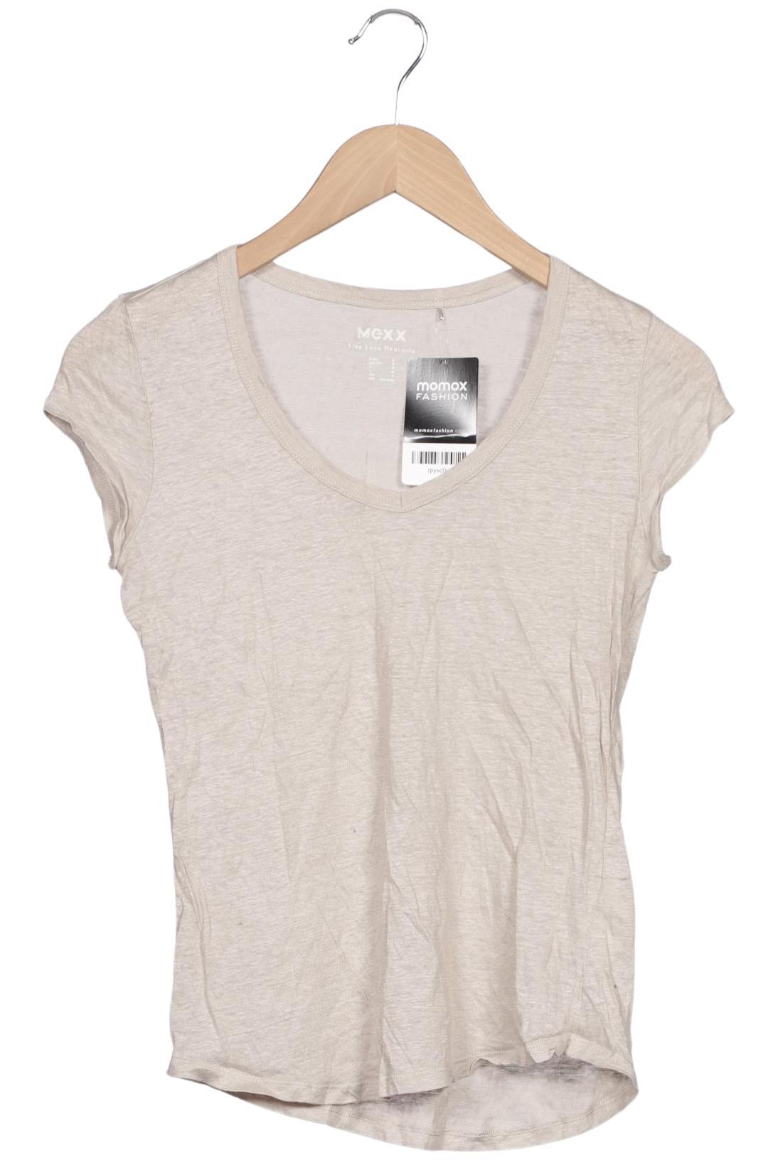 

Mexx Damen T-Shirt, beige, Gr. 36