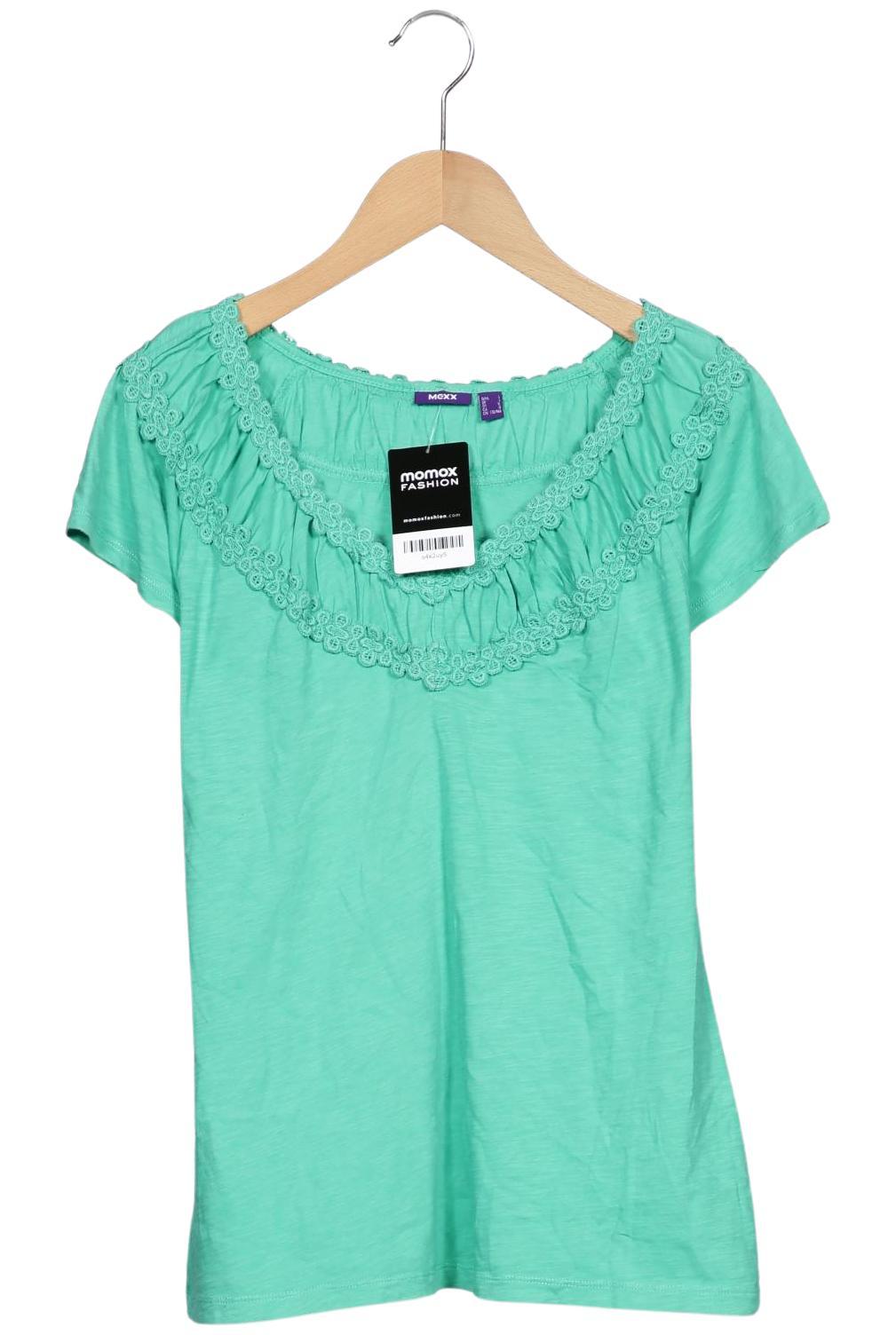 

Mexx Damen T-Shirt, hellgrün, Gr. 42