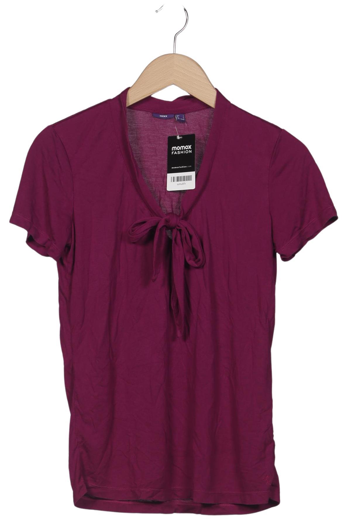 

Mexx Damen T-Shirt, bordeaux, Gr. 42
