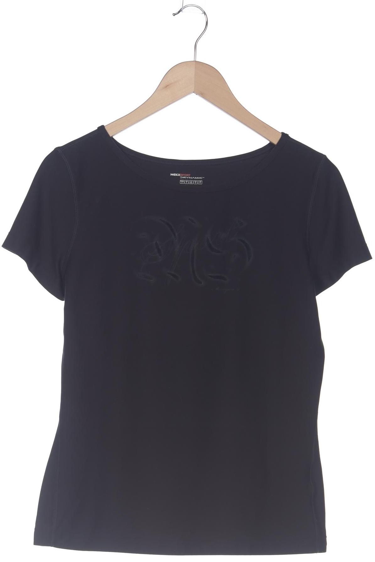 

Mexx Damen T-Shirt, schwarz, Gr. 42