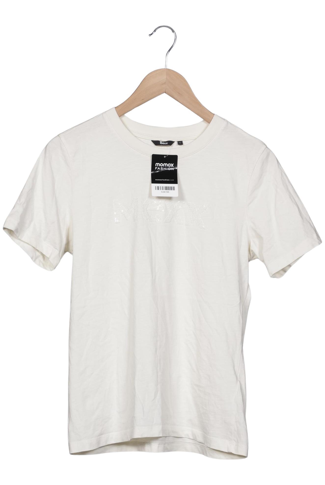 

Mexx Damen T-Shirt, cremeweiß, Gr. 42