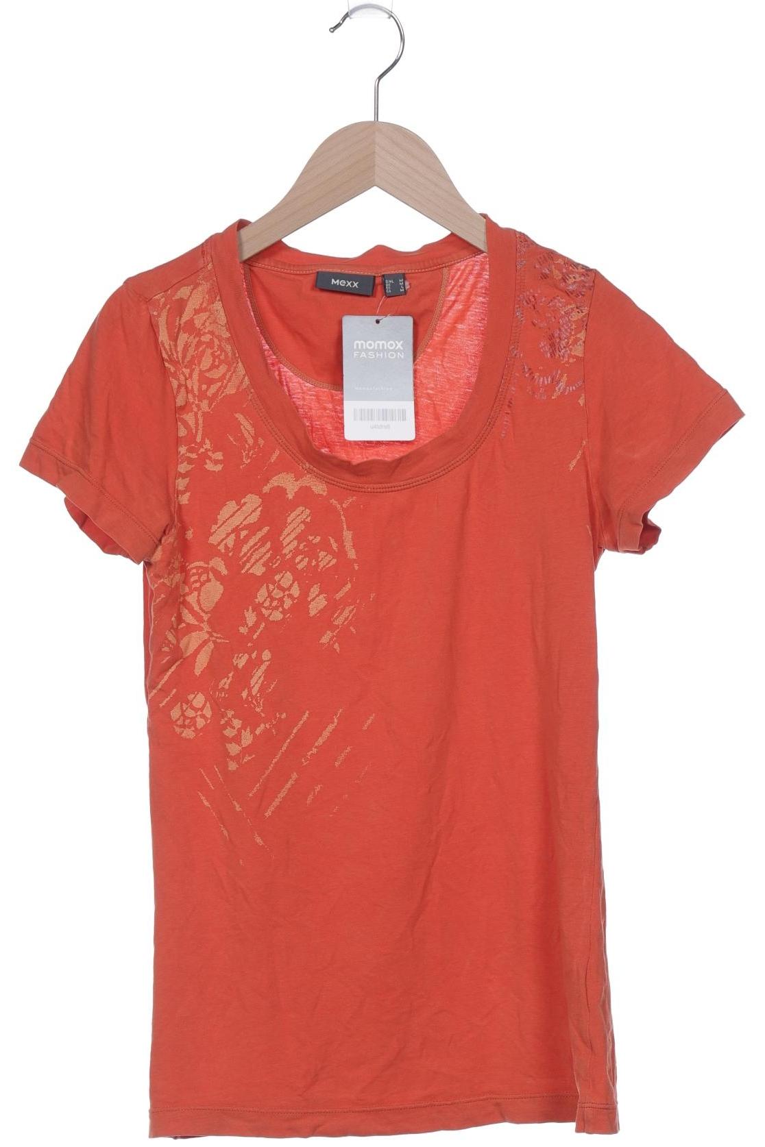 

Mexx Damen T-Shirt, orange, Gr. 38