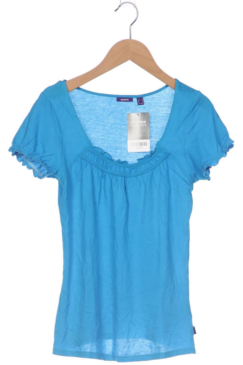 

Mexx Damen T-Shirt, blau, Gr. 34