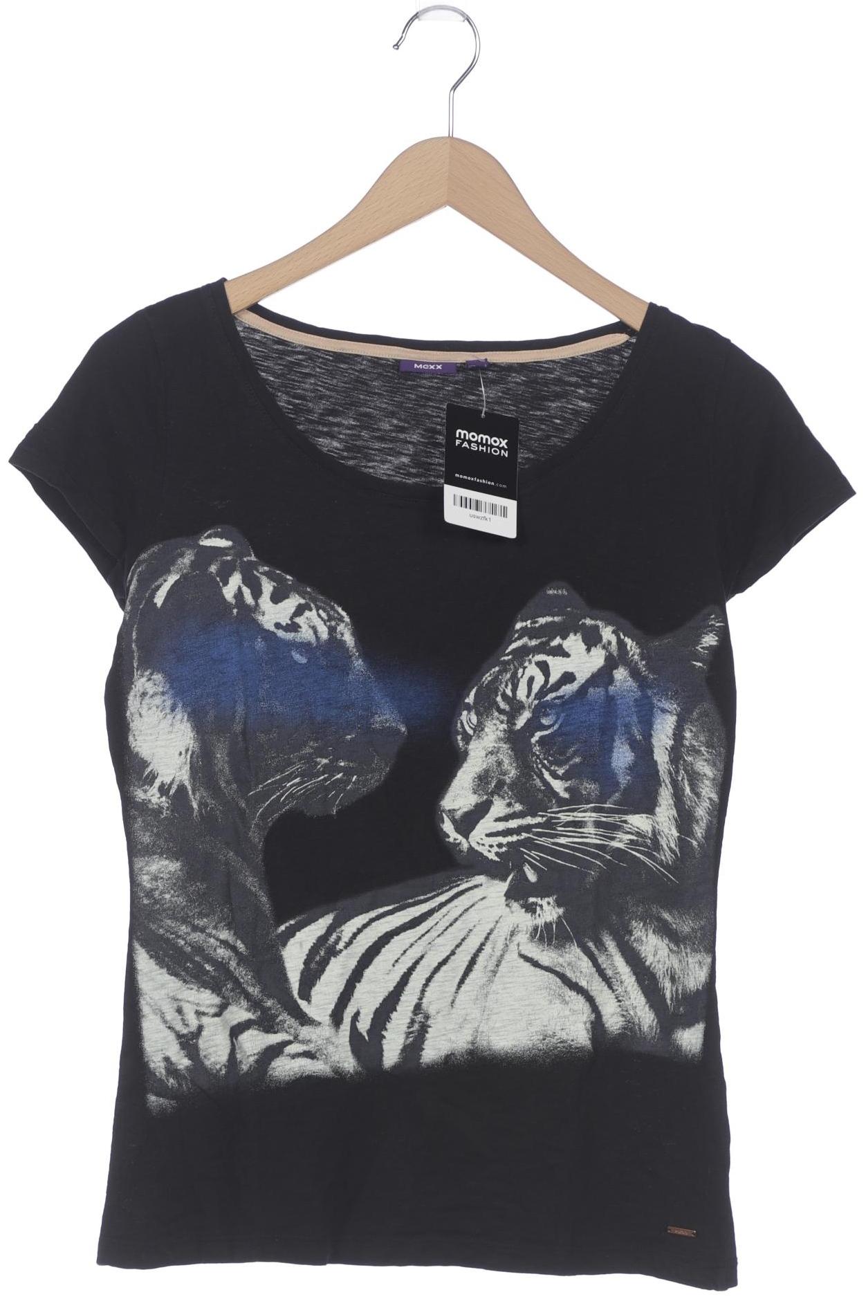 

Mexx Damen T-Shirt, schwarz, Gr. 36